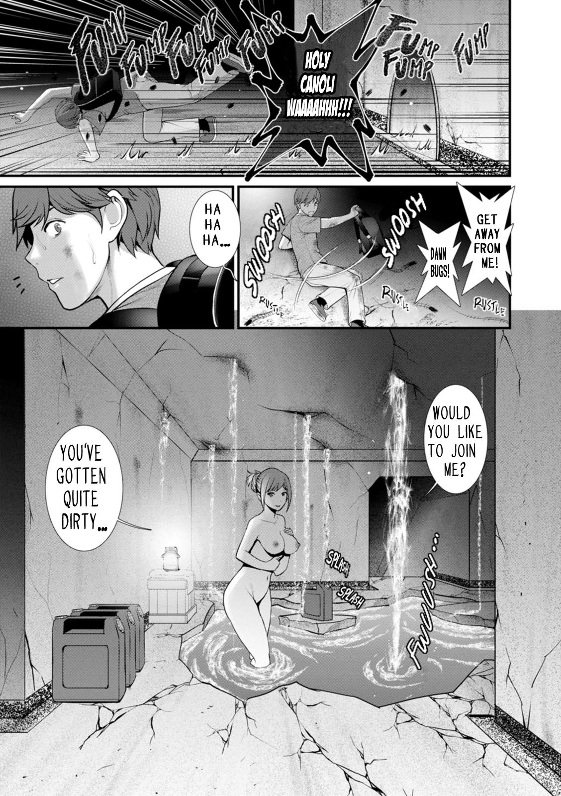 Honeymoon at 30 meters underground – page 131