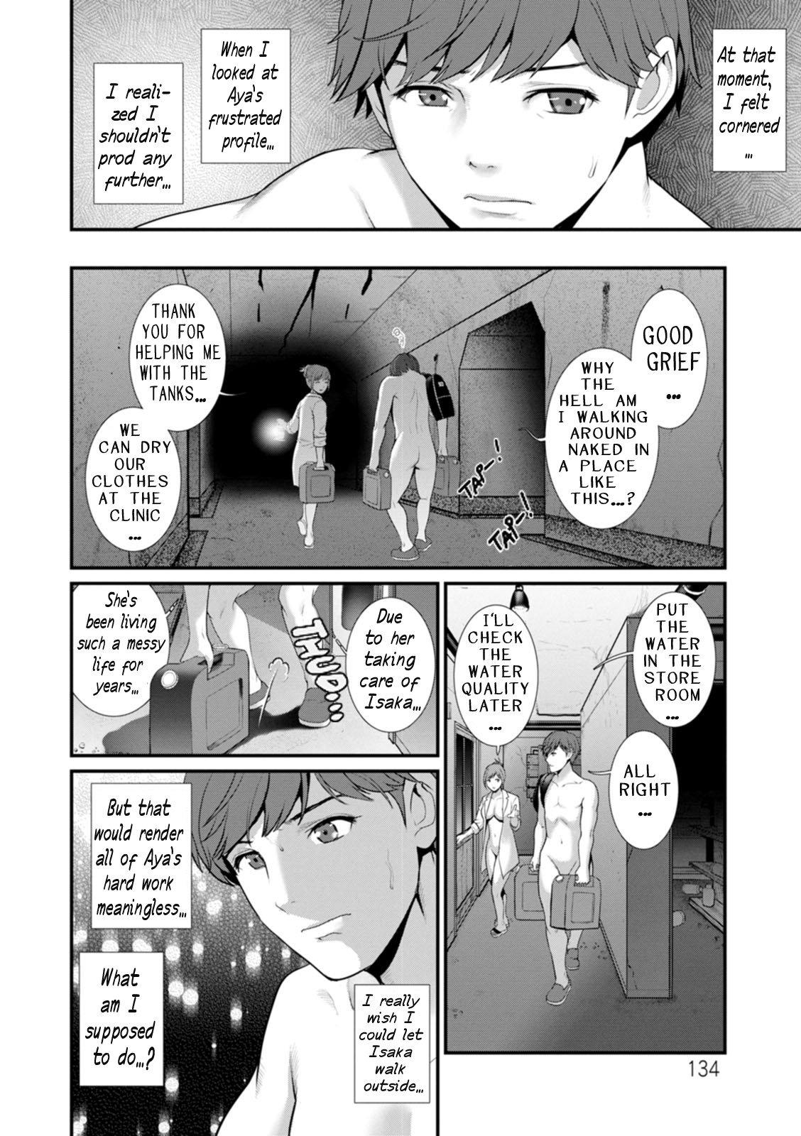 Honeymoon at 30 meters underground – page 134