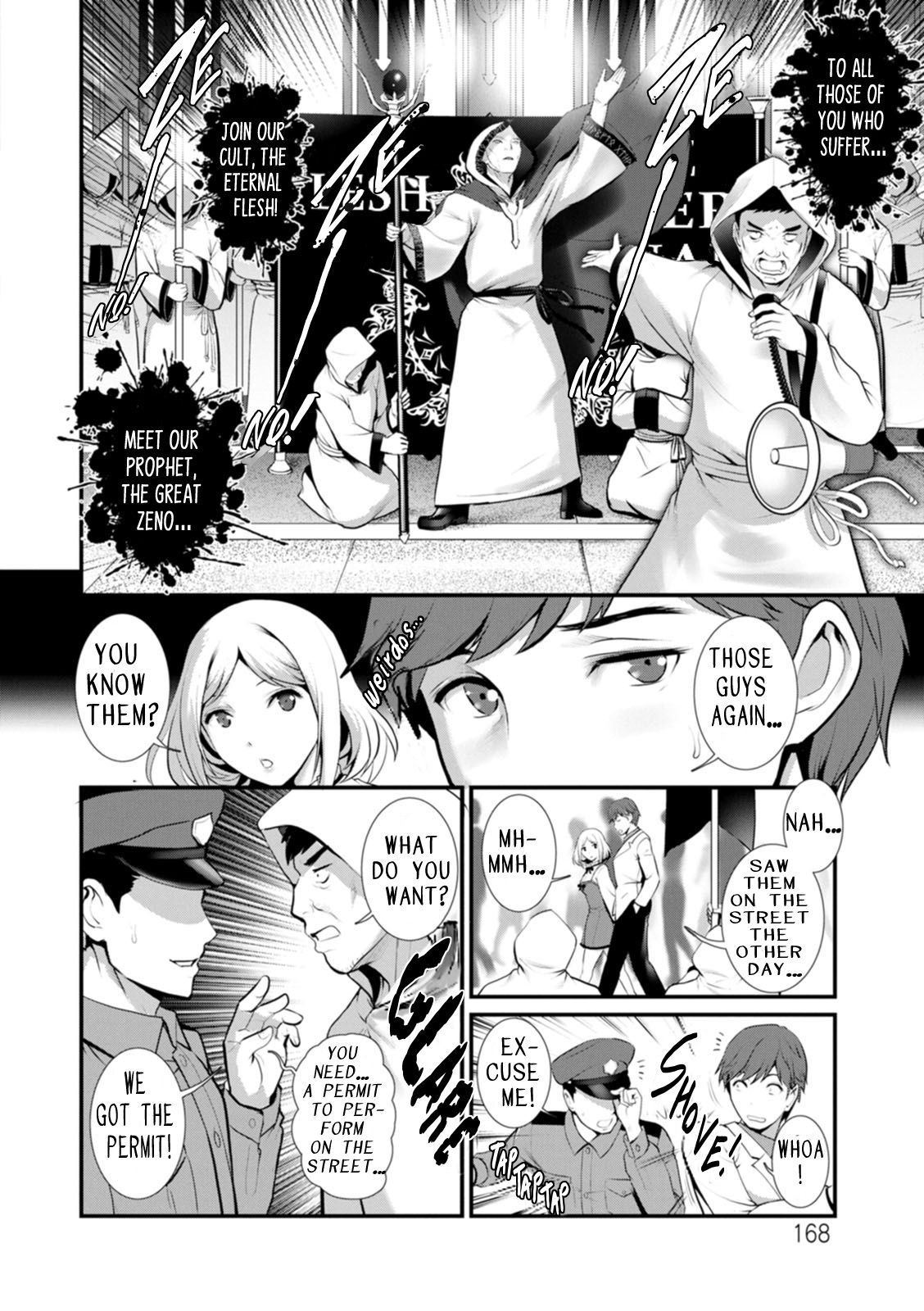 Honeymoon at 30 meters underground – page 148