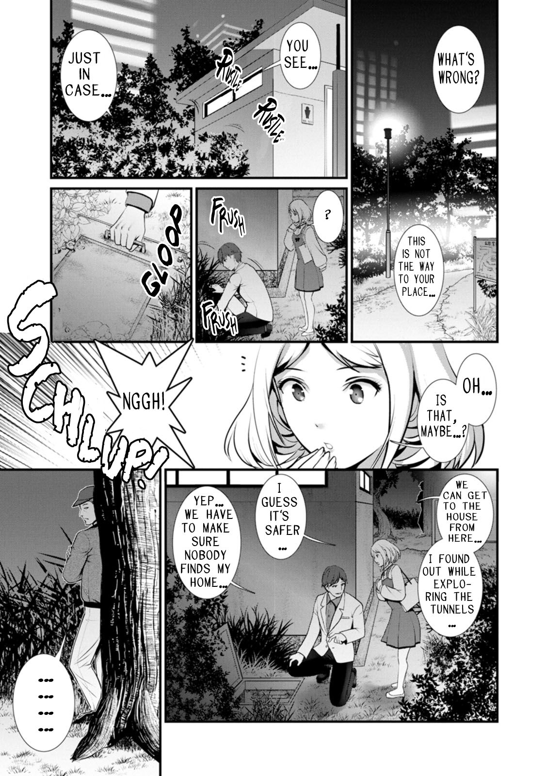 Honeymoon at 30 meters underground – page 159