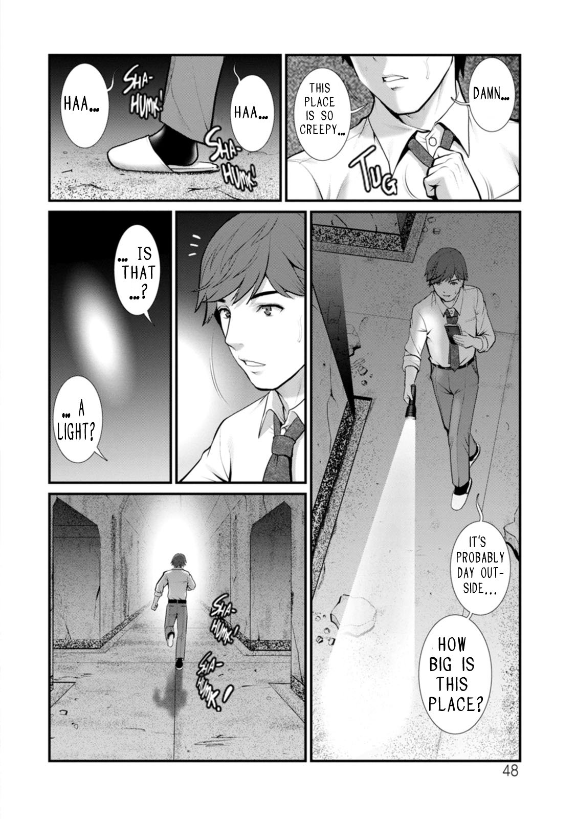 Honeymoon at 30 meters underground – page 48
