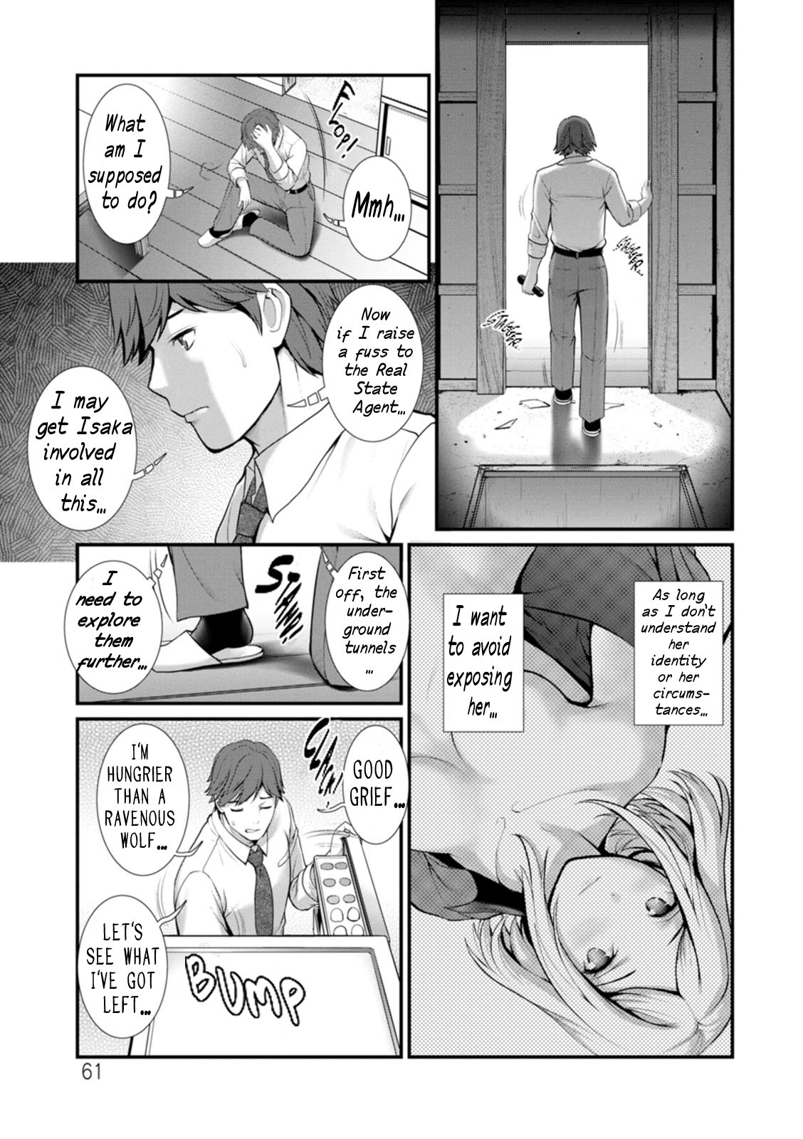 Honeymoon at 30 meters underground – page 61
