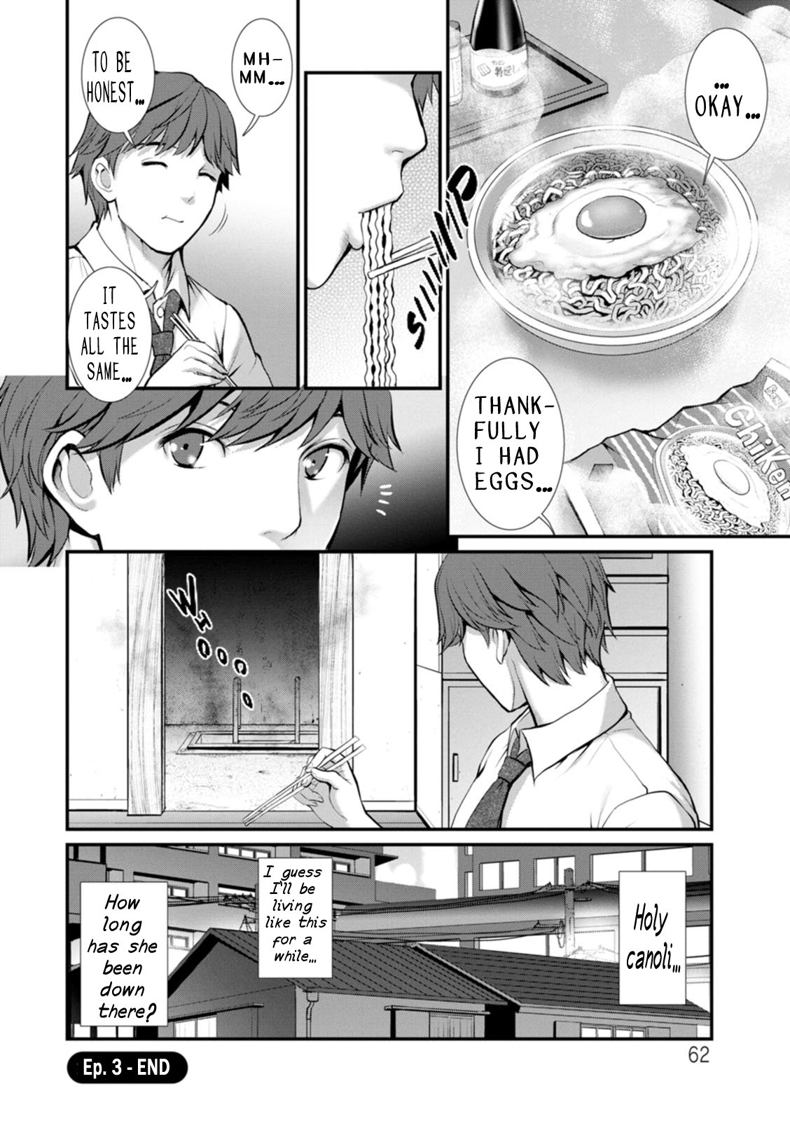 Honeymoon at 30 meters underground – page 62