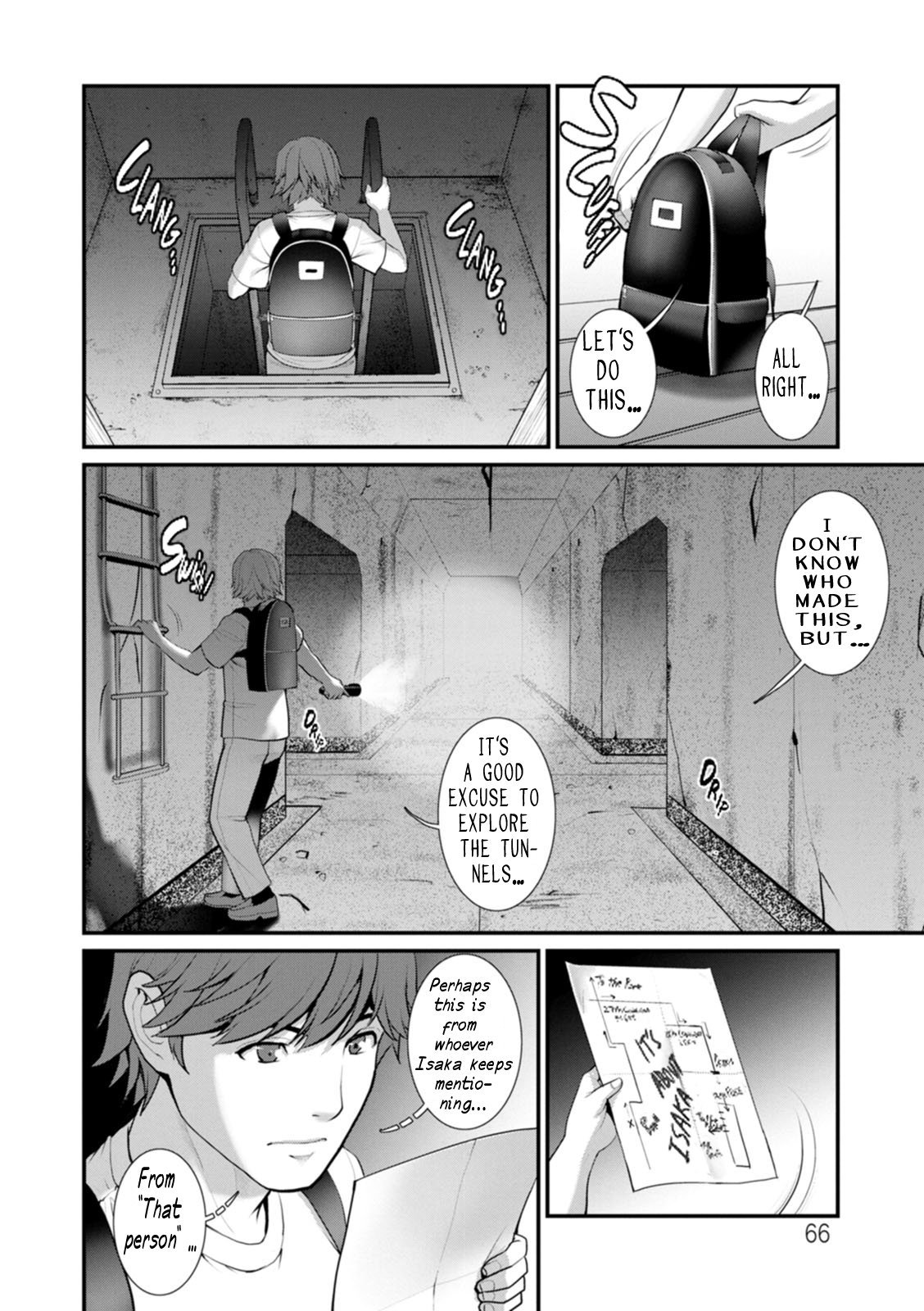 Honeymoon at 30 meters underground – page 66