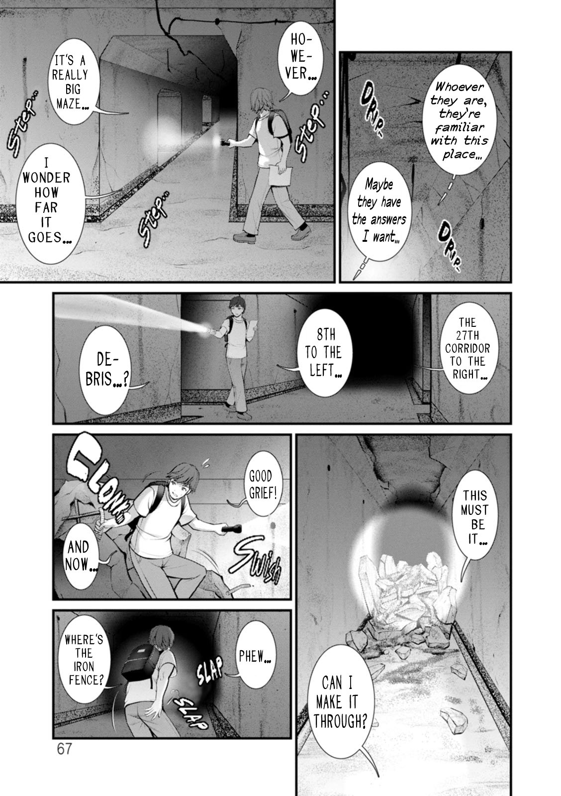 Honeymoon at 30 meters underground – page 67