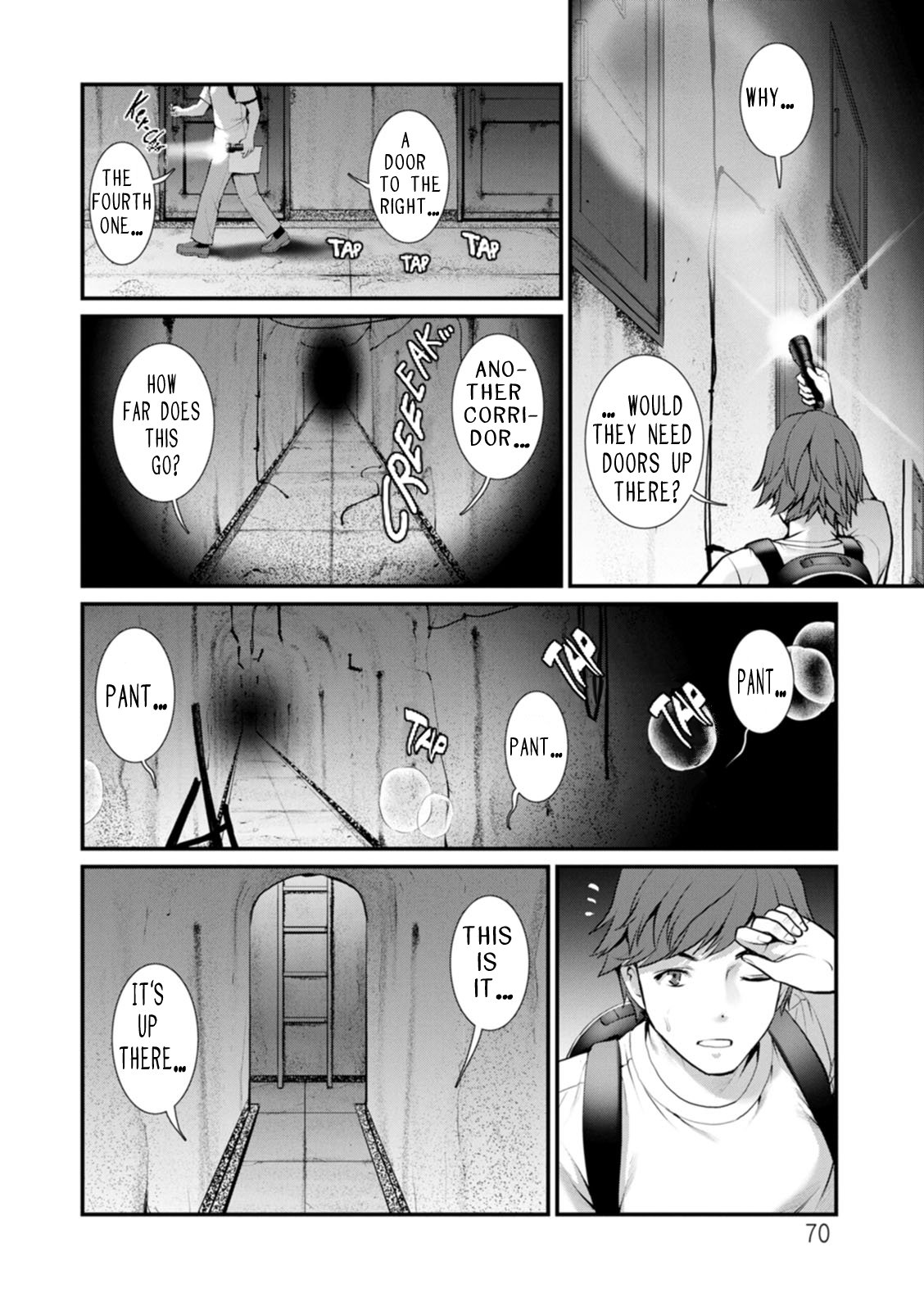 Honeymoon at 30 meters underground – page 70