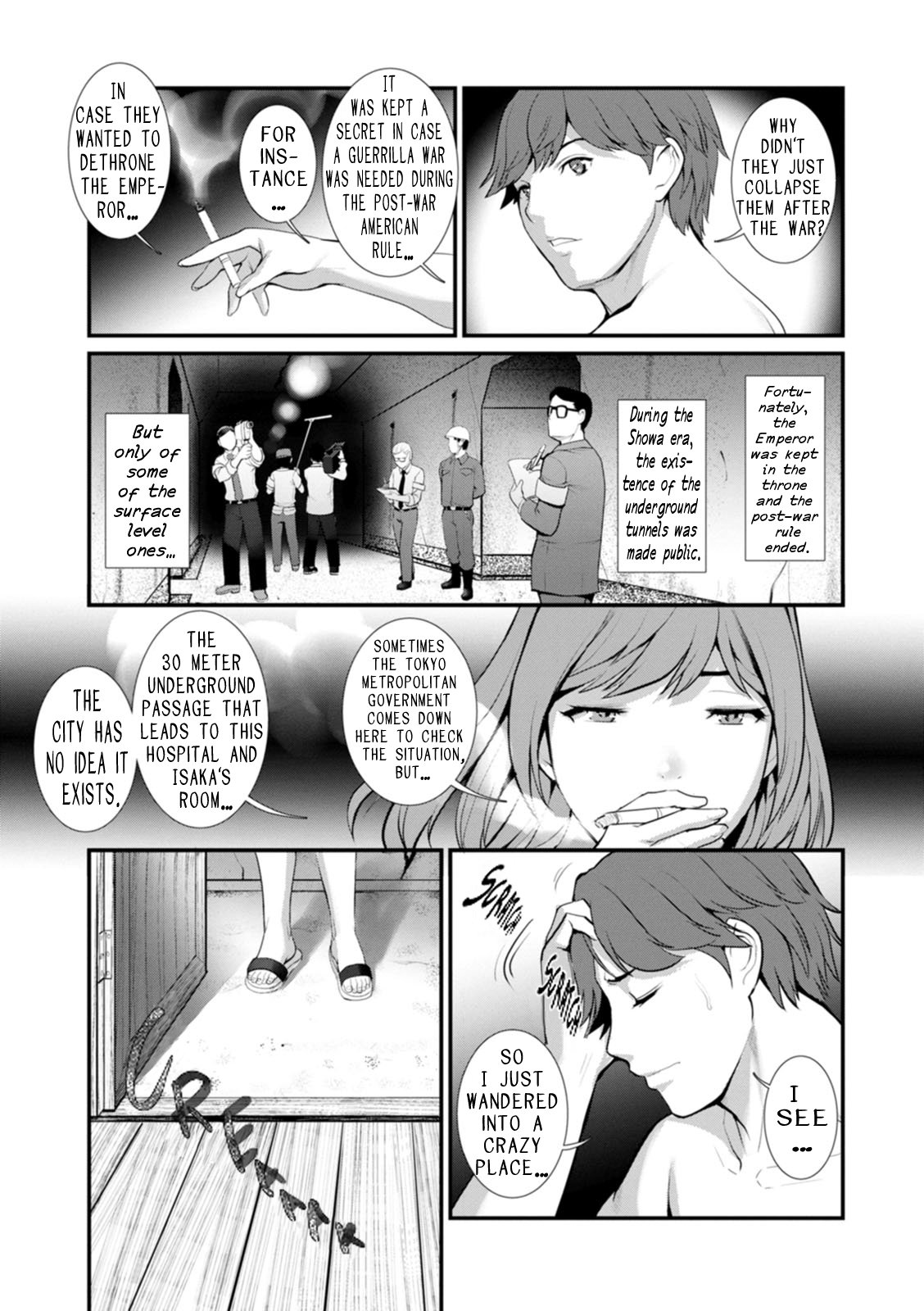 Honeymoon at 30 meters underground – page 95