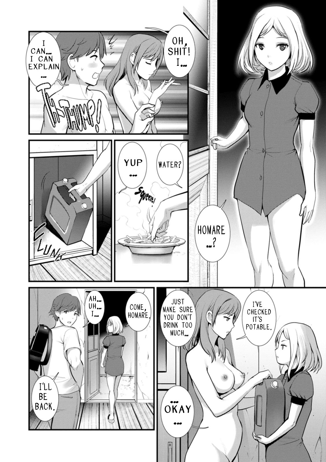 Honeymoon at 30 meters underground – page 96