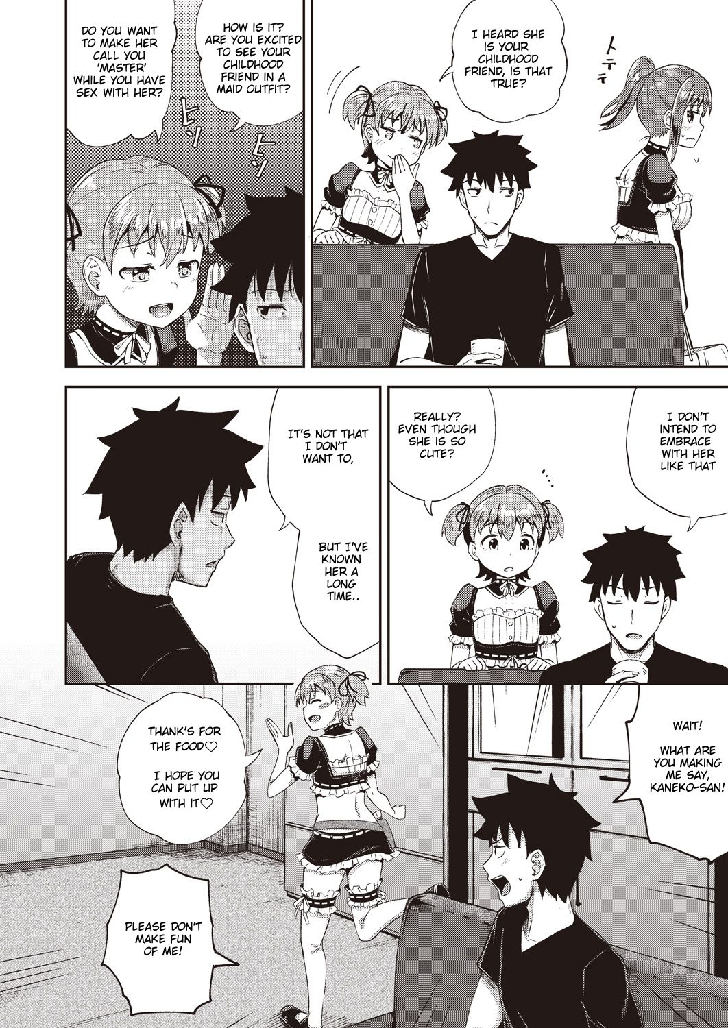 My Childhood Friend is my Personal Mouth Maid [Poncocchan] 1 . My Childhood Friend is my Personal Mouth Maid - Chapter 1 [Poncocchan] – page 8