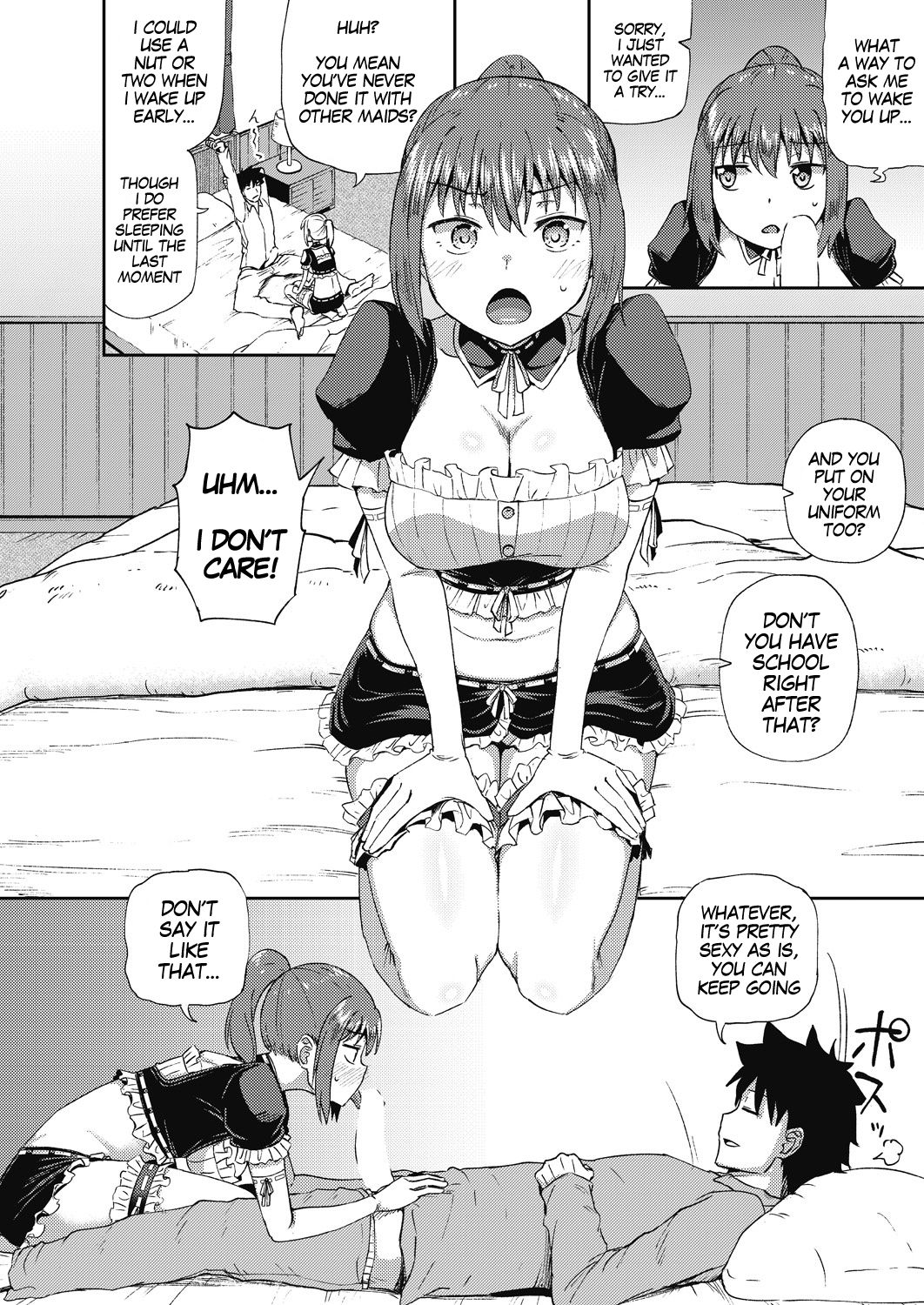 My Childhood Friend is my Personal Mouth Maid [Poncocchan] 2 . My Childhood Friend is my Personal Mouth Maid - Chapter 2 [Poncocchan] – page 2