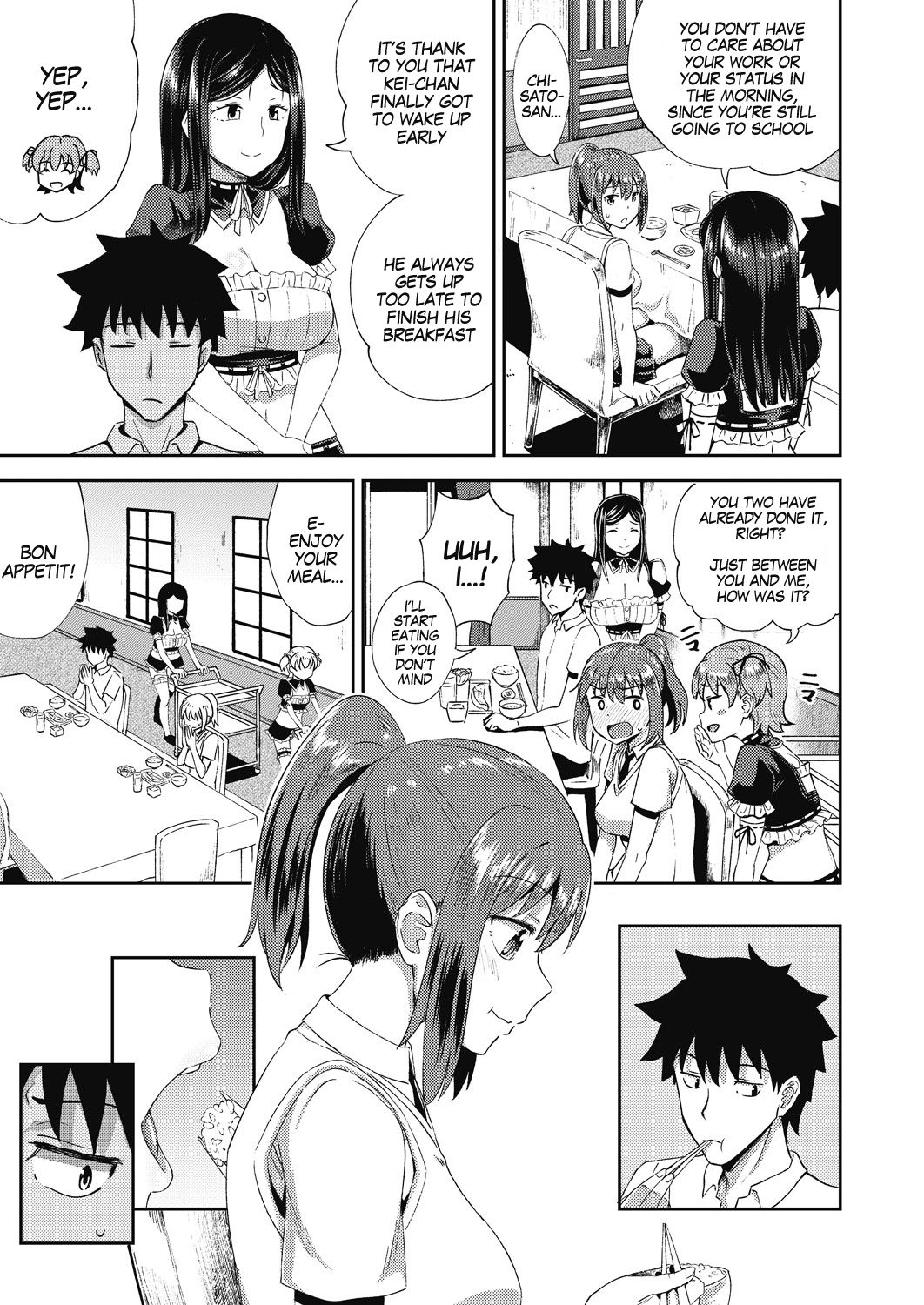 My Childhood Friend is my Personal Mouth Maid [Poncocchan] 2 . My Childhood Friend is my Personal Mouth Maid - Chapter 2 [Poncocchan] – page 7