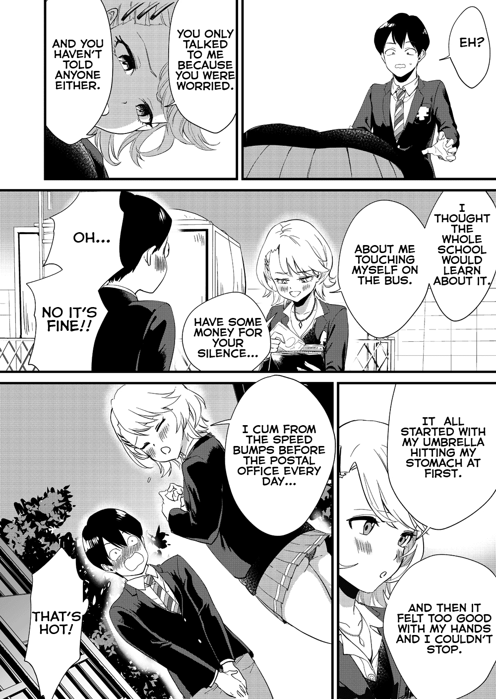 Gyaru Girl Climaxes on Bus [Bon Ho] 1 . Gyaru Girl Climaxes on Bus  - Chapter 1 [Bon Ho] – page 10