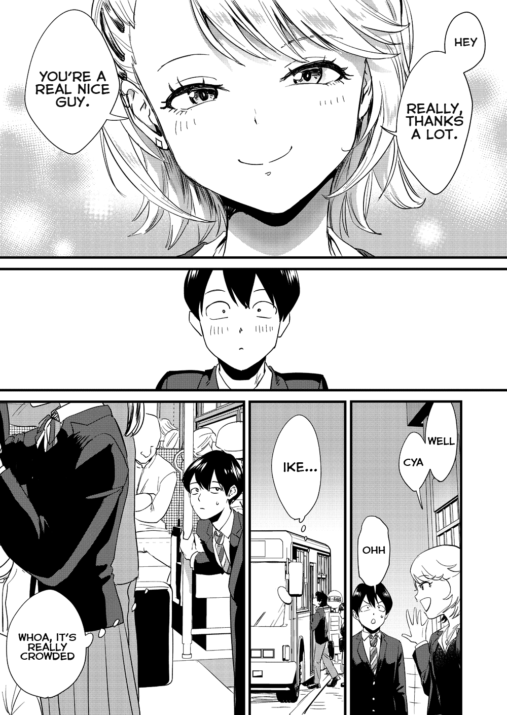 Gyaru Girl Climaxes on Bus [Bon Ho] 1 . Gyaru Girl Climaxes on Bus  - Chapter 1 [Bon Ho] – page 11