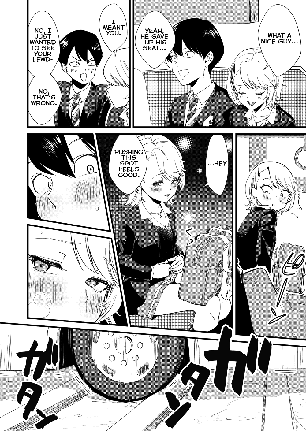 Gyaru Girl Climaxes on Bus [Bon Ho] 1 . Gyaru Girl Climaxes on Bus  - Chapter 1 [Bon Ho] – page 14