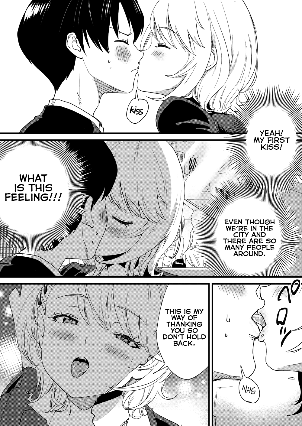 Gyaru Girl Climaxes on Bus [Bon Ho] 1 . Gyaru Girl Climaxes on Bus  - Chapter 1 [Bon Ho] – page 18