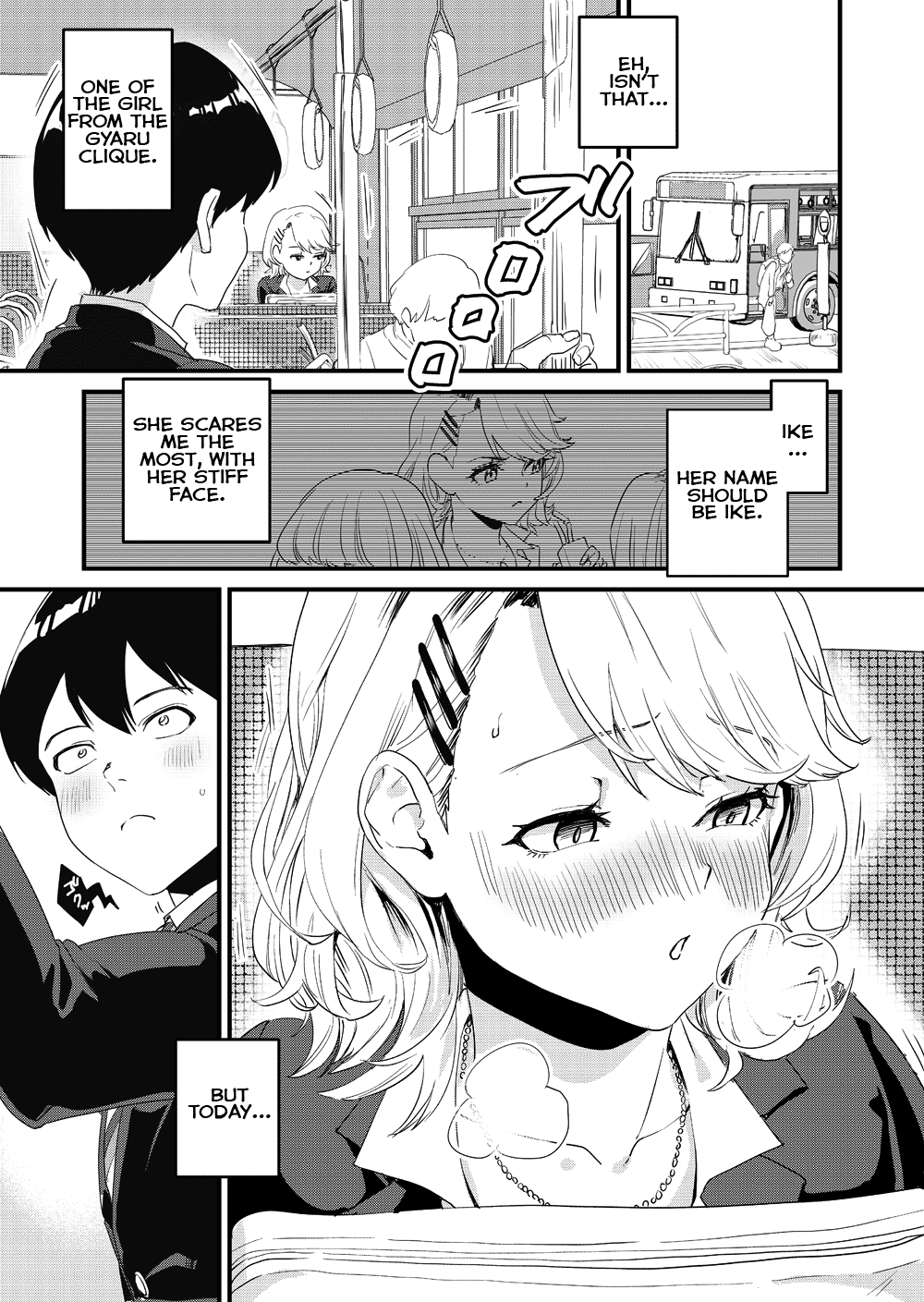 Gyaru Girl Climaxes on Bus [Bon Ho] 1 . Gyaru Girl Climaxes on Bus  - Chapter 1 [Bon Ho] – page 3