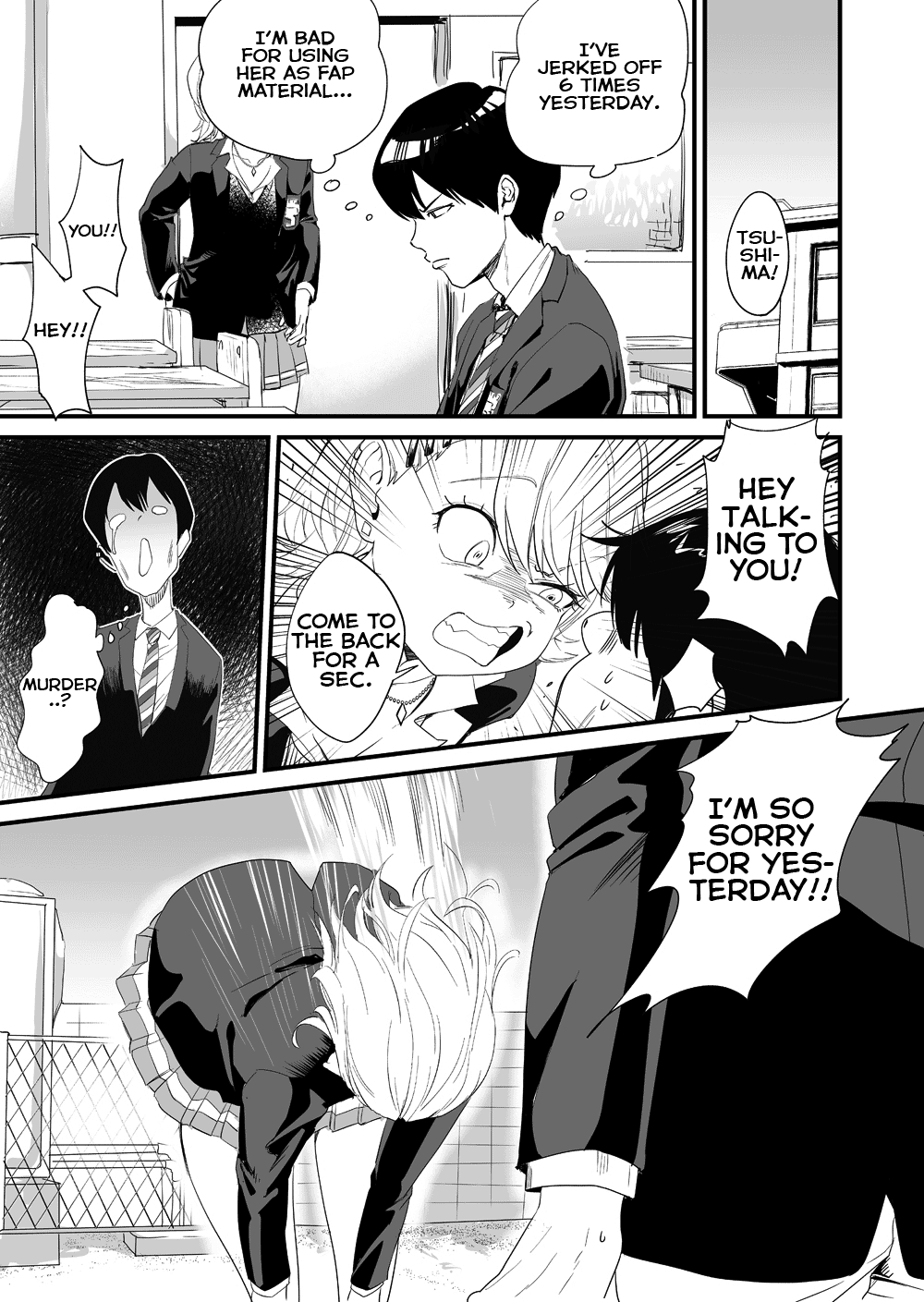 Gyaru Girl Climaxes on Bus [Bon Ho] 1 . Gyaru Girl Climaxes on Bus  - Chapter 1 [Bon Ho] – page 9