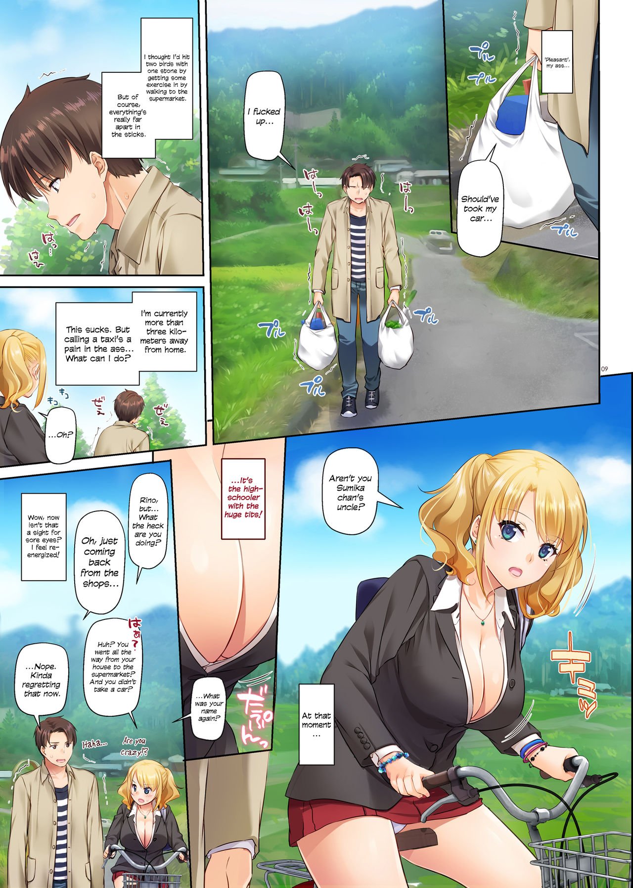 Dating App Country Girls are Virgins with Huge Tits!? [Nakajima Yuka] 1 . Dating App Country Girls are Virgins with Huge Tits!? - Chapter 1 [Nakajima Yuka] – page 9