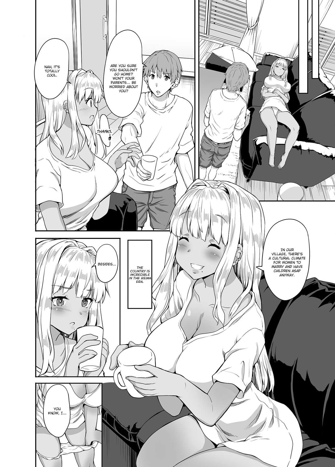 I Married a Country Kuro-Gyaru JK [Kaduchi] 1 . I Married a Country Kuro-Gyaru JK - Chapter 1 [Kaduchi] – page 29