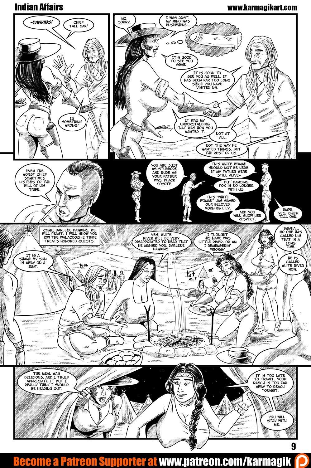 The Cowgirls Of The Double D Ranch [Karmagik] Indian Affairs - [Karmagik] – page 11