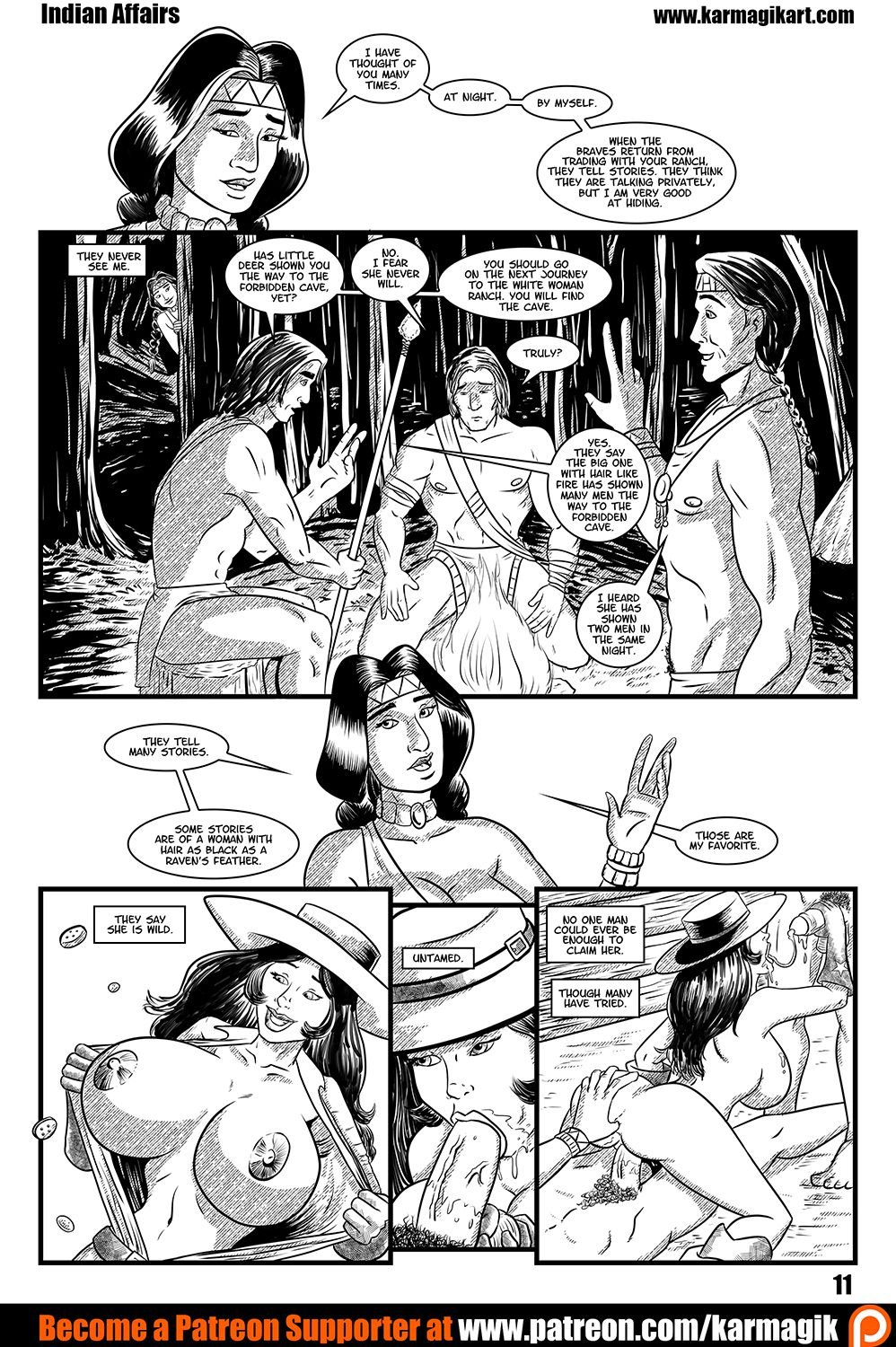 The Cowgirls Of The Double D Ranch [Karmagik] Indian Affairs - [Karmagik] – page 13