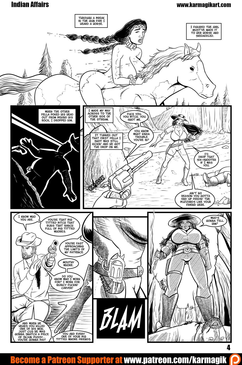 The Cowgirls Of The Double D Ranch [Karmagik] Indian Affairs - [Karmagik] – page 6