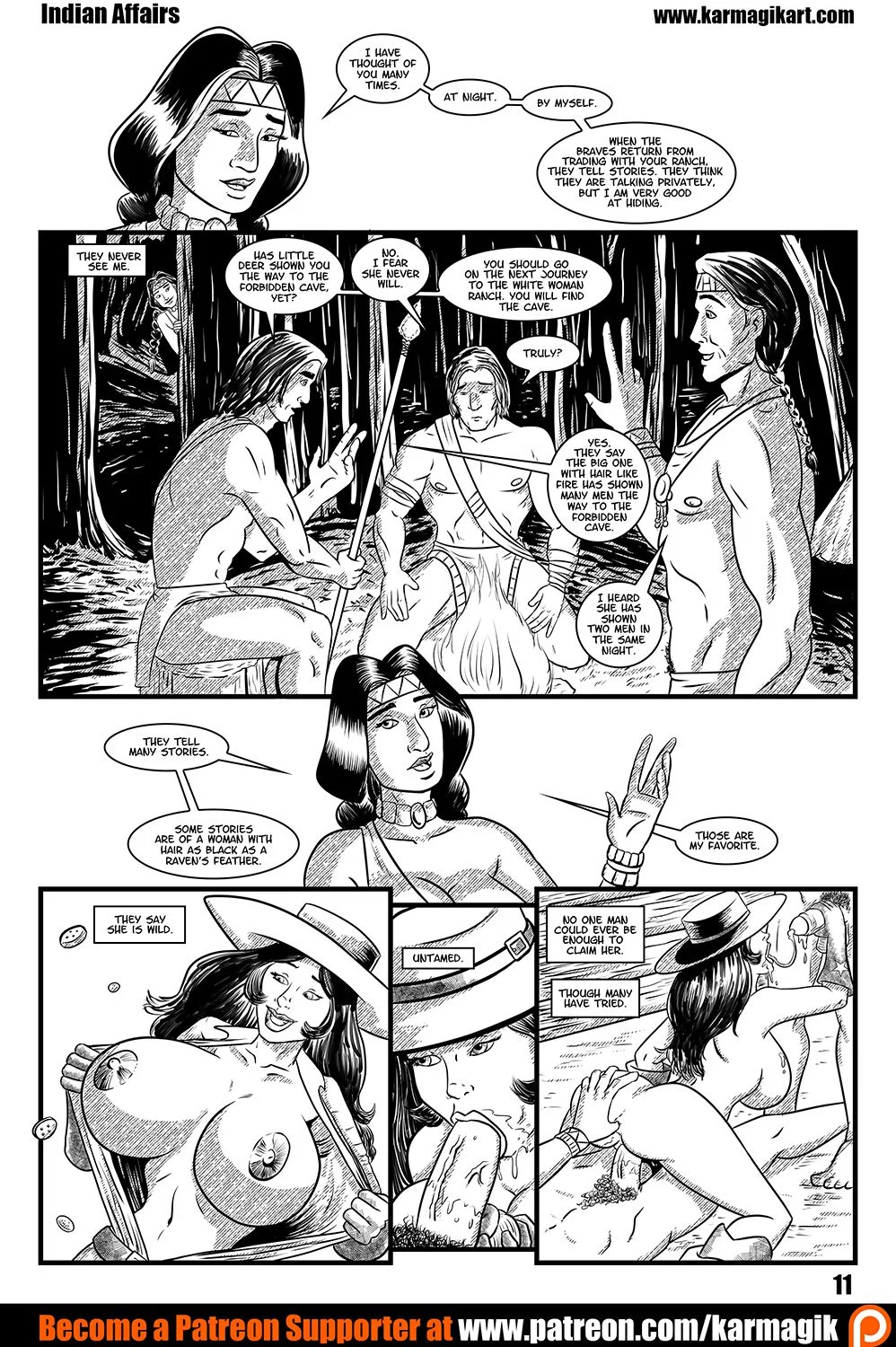 The Cowgirls Of The Double D Ranch [Karmagik] 2 . Indian Affairs - [Karmagik] – page 13