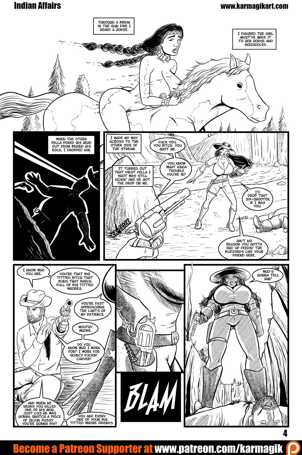 The Cowgirls Of The Double D Ranch [Karmagik] 2 . Indian Affairs - [Karmagik] – page 6