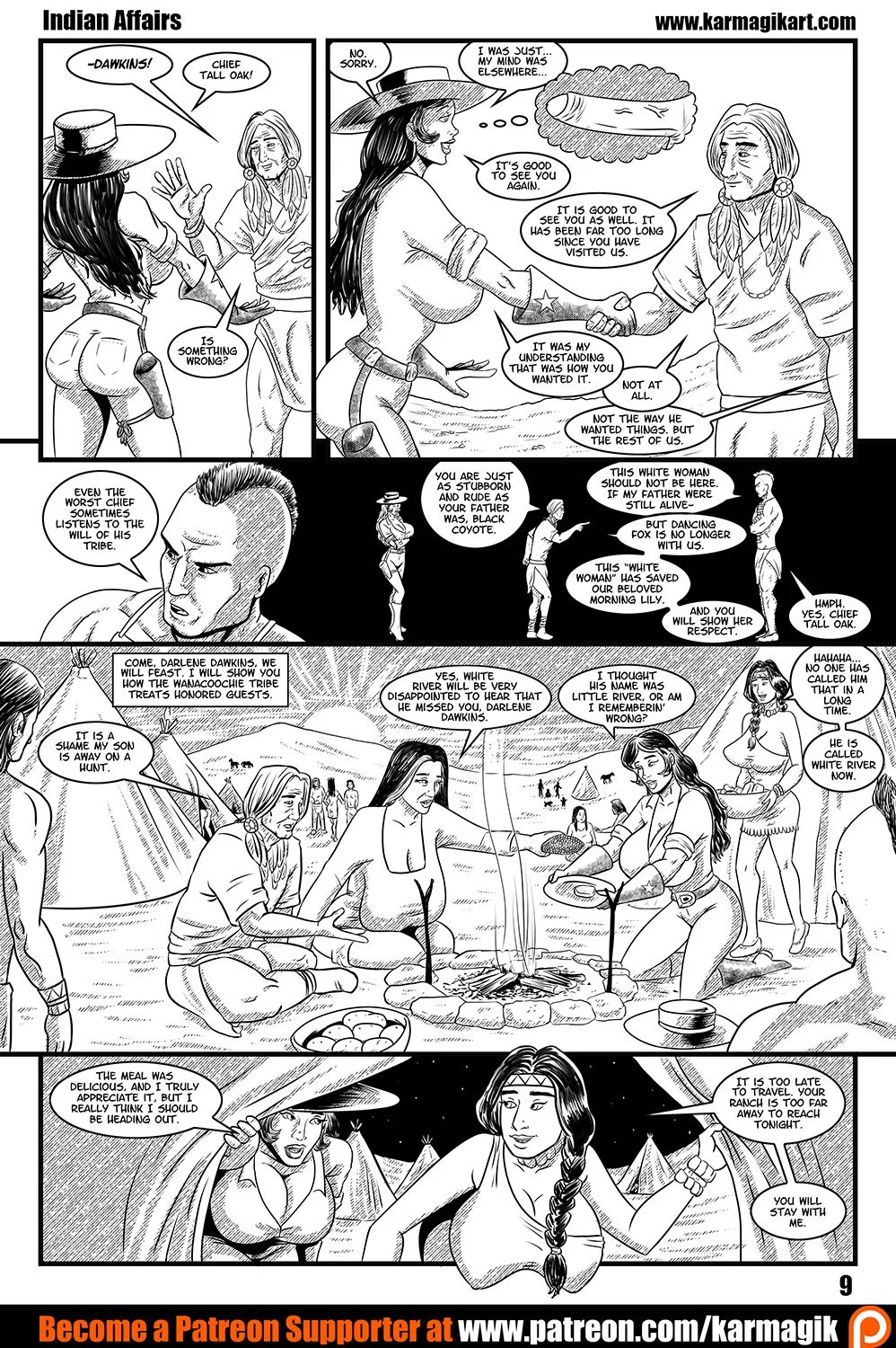 The Cowgirls Of The Double D Ranch Indian Affairs – page 11