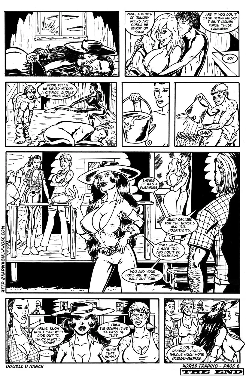 The Cowgirls Of The Double D Ranch [Karmagik] 0.1 . Horse Trading - [Karmagik] – page 6