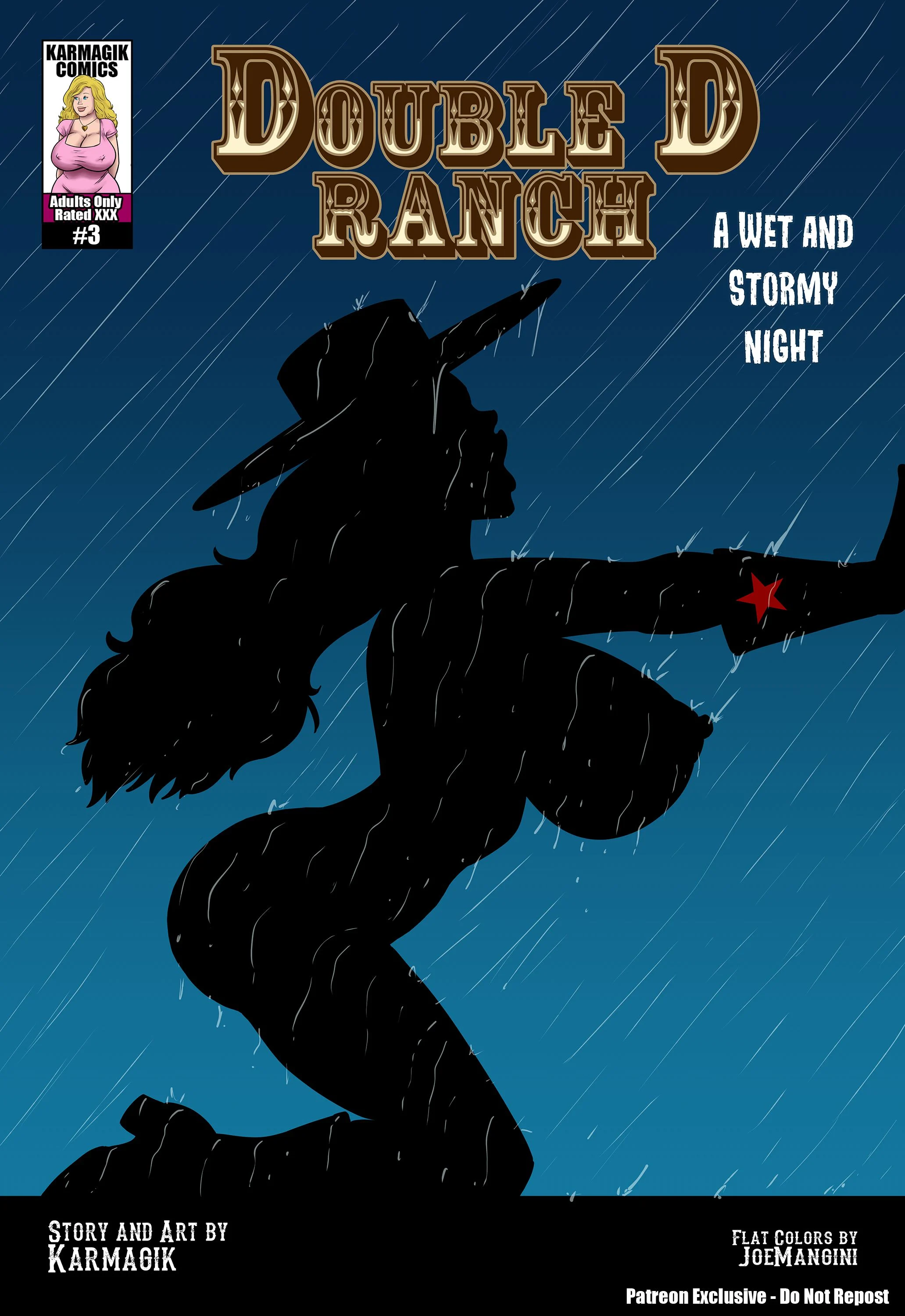 The Cowgirls Of The Double D Ranch [Karmagik] 3 . A Wet And Stormy Night - [Karmagik] – page 1