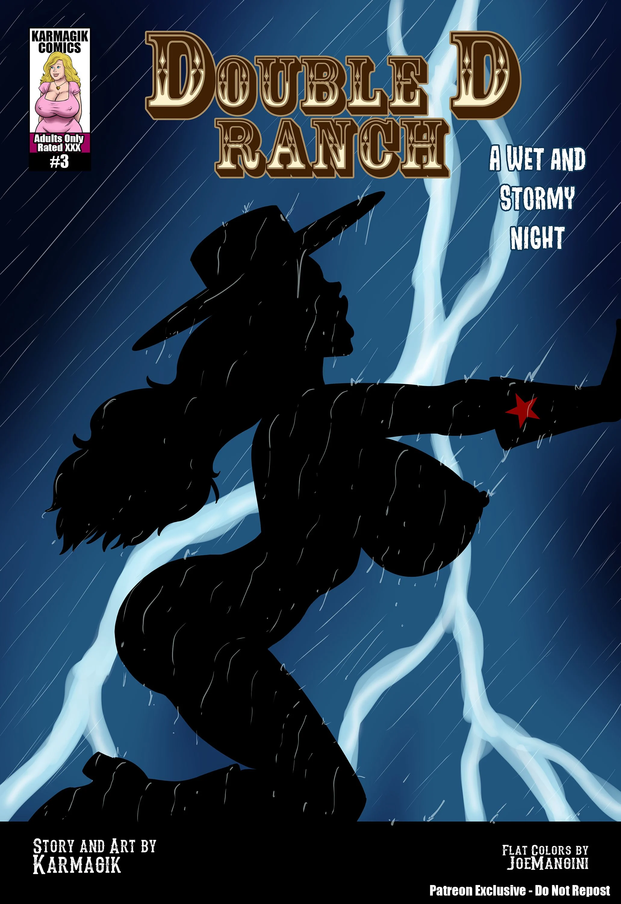 The Cowgirls Of The Double D Ranch [Karmagik] 3 . A Wet And Stormy Night - [Karmagik] – page 3