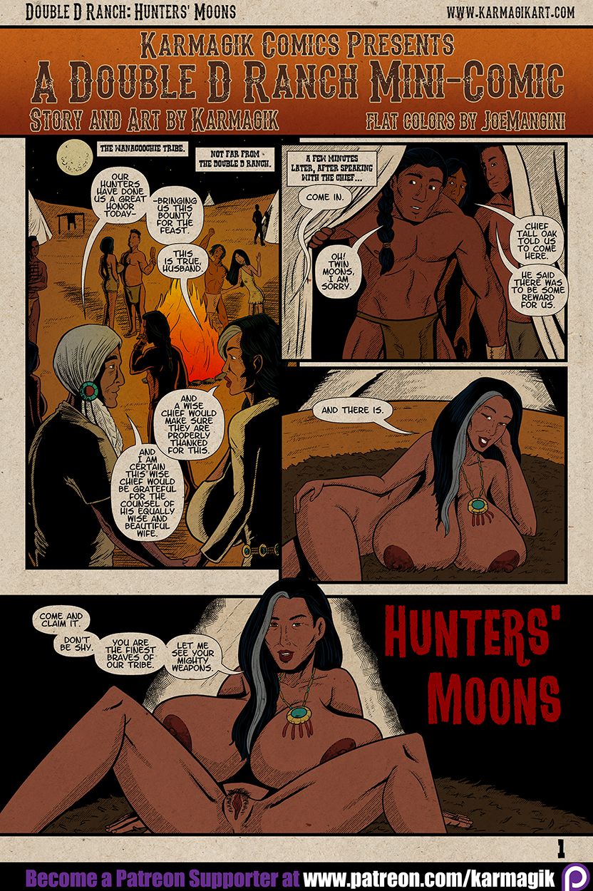 The Cowgirls Of The Double D Ranch [Karmagik] Hunter's Moon - [Karmagik] – page 1
