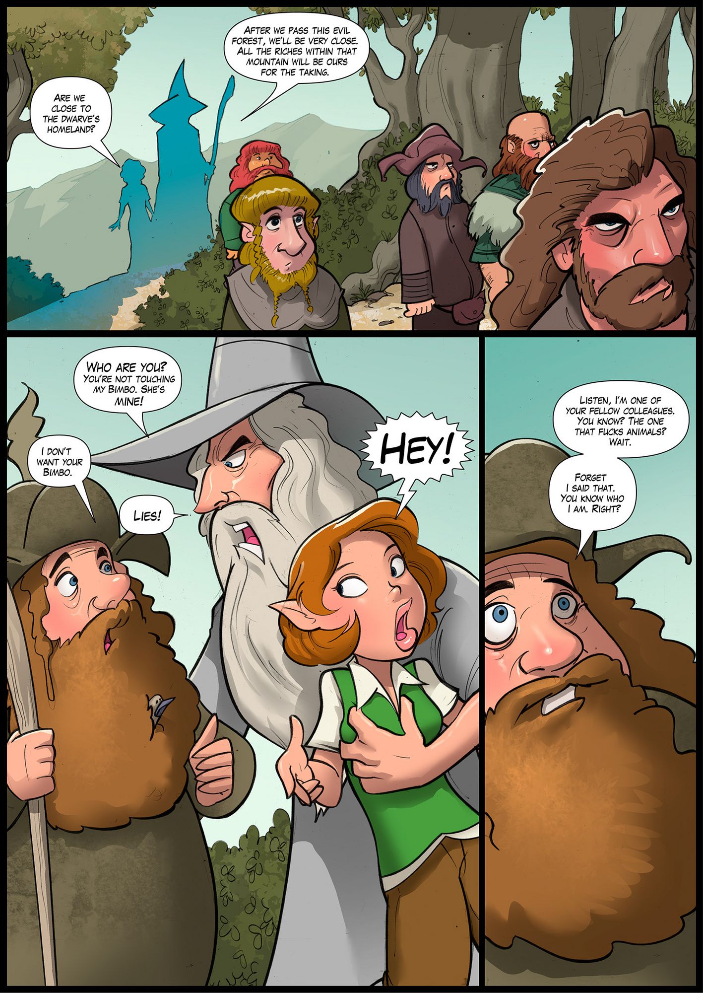 The Habit (The Lord Of The Rings) [JKRComix] 3 . The Habit - Chapter 3 (The Lord Of The Rings) [JKRComix] – page 2