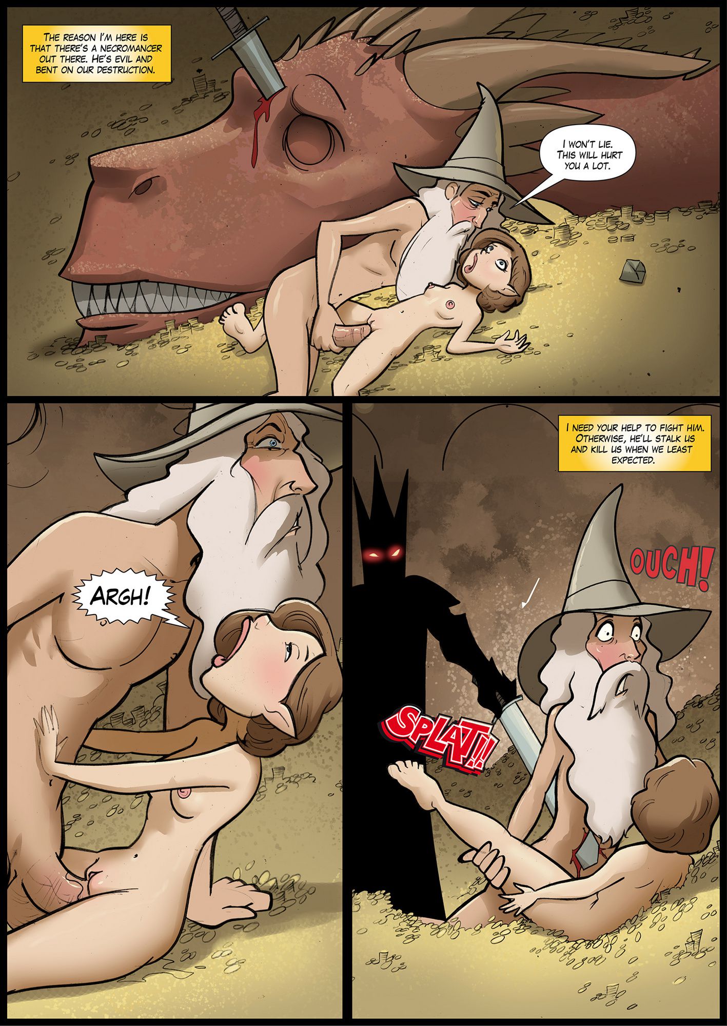 The Habit (The Lord Of The Rings) [JKRComix] 3 . The Habit - Chapter 3 (The Lord Of The Rings) [JKRComix] – page 3