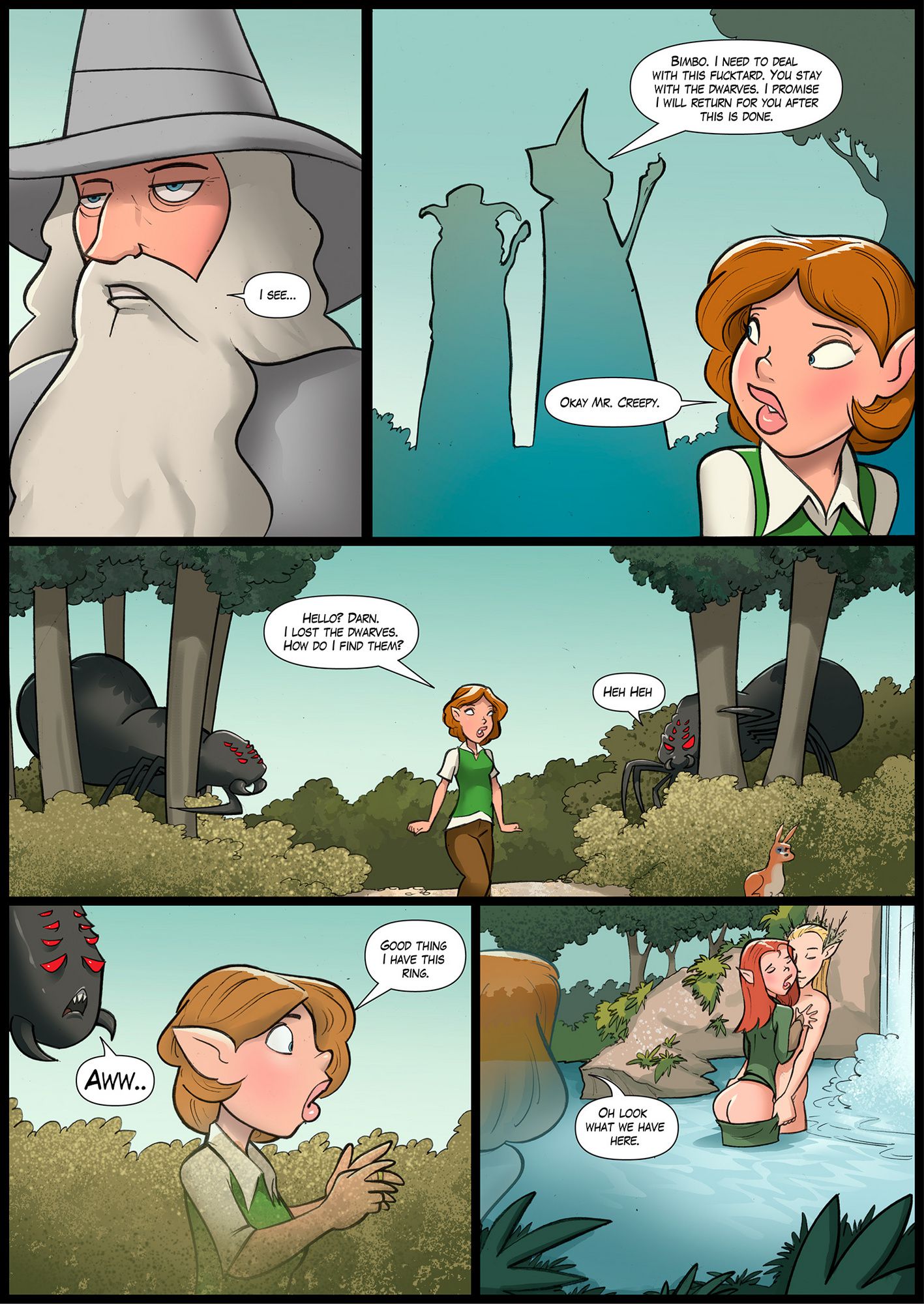 The Habit (The Lord Of The Rings) [JKRComix] 3 . The Habit - Chapter 3 (The Lord Of The Rings) [JKRComix] – page 4