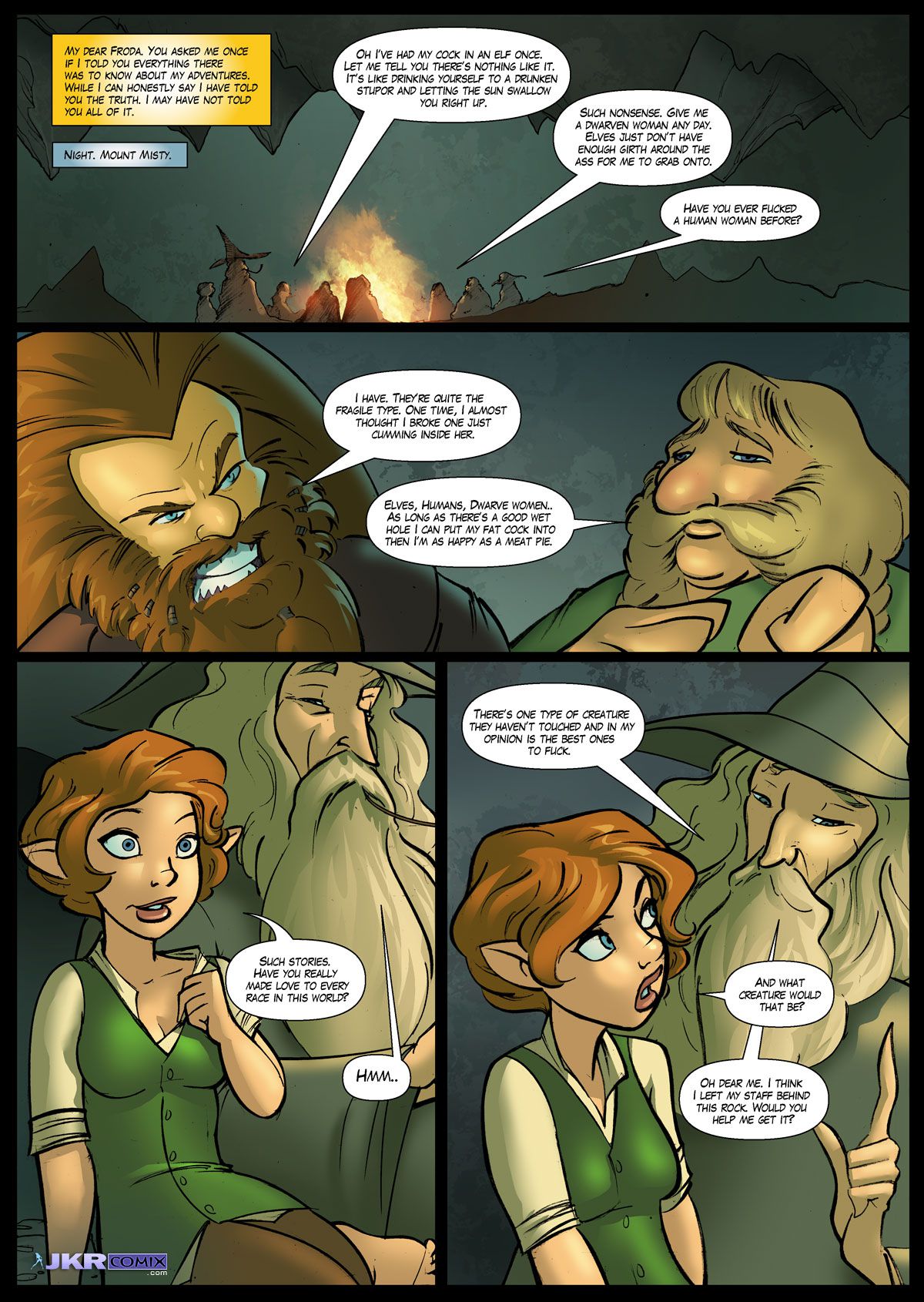The Habit (The Lord Of The Rings) [JKRComix] 1 . The Habit - Chapter 1 (The Lord Of The Rings) [JKRComix] – page 2