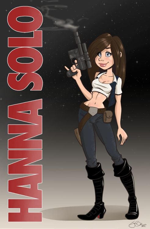 Star Whore: Hanna Solo (Star Wars) [Sinope] 1 . Star Whore: Hanna Solo - Chapter 1 (Star Wars) [Sinope] – page 1