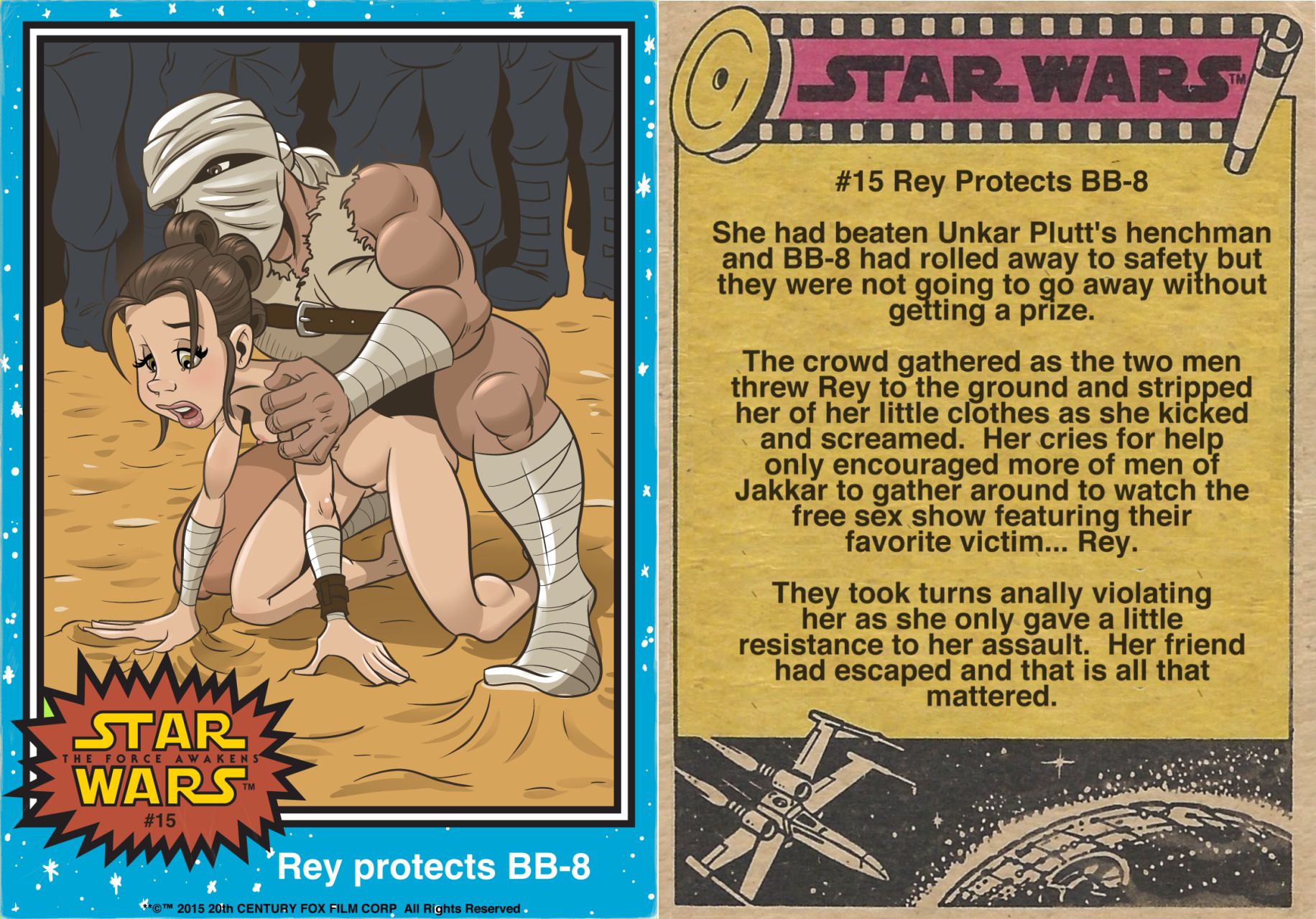 Star Whore: Hanna Solo (Star Wars) [Sinope] 0 . Star Whore Force Cards - (Star Wars) [Sinope] – page 3