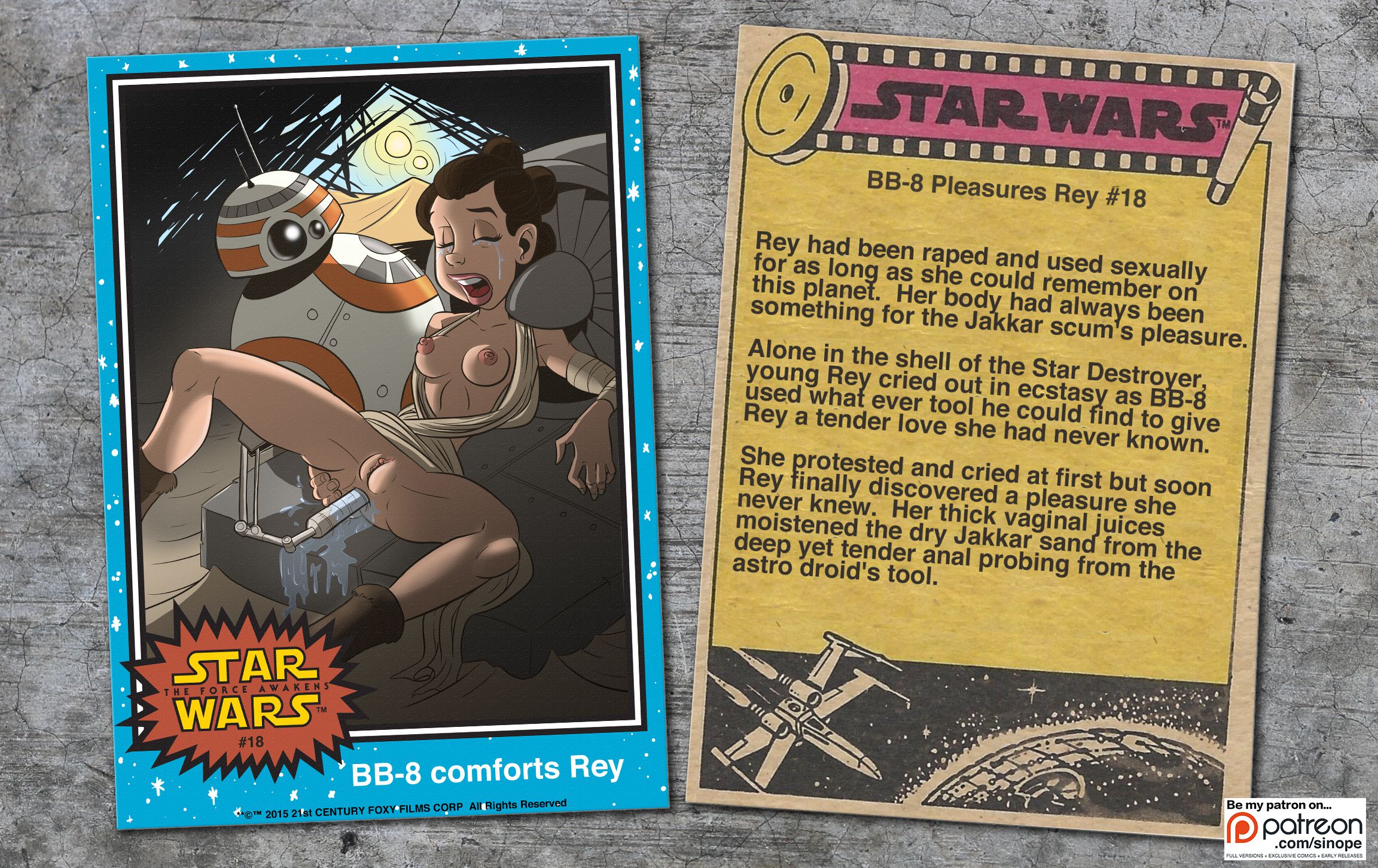 Star Whore: Hanna Solo (Star Wars) [Sinope] 0 . Star Whore Force Cards - (Star Wars) [Sinope] – page 4