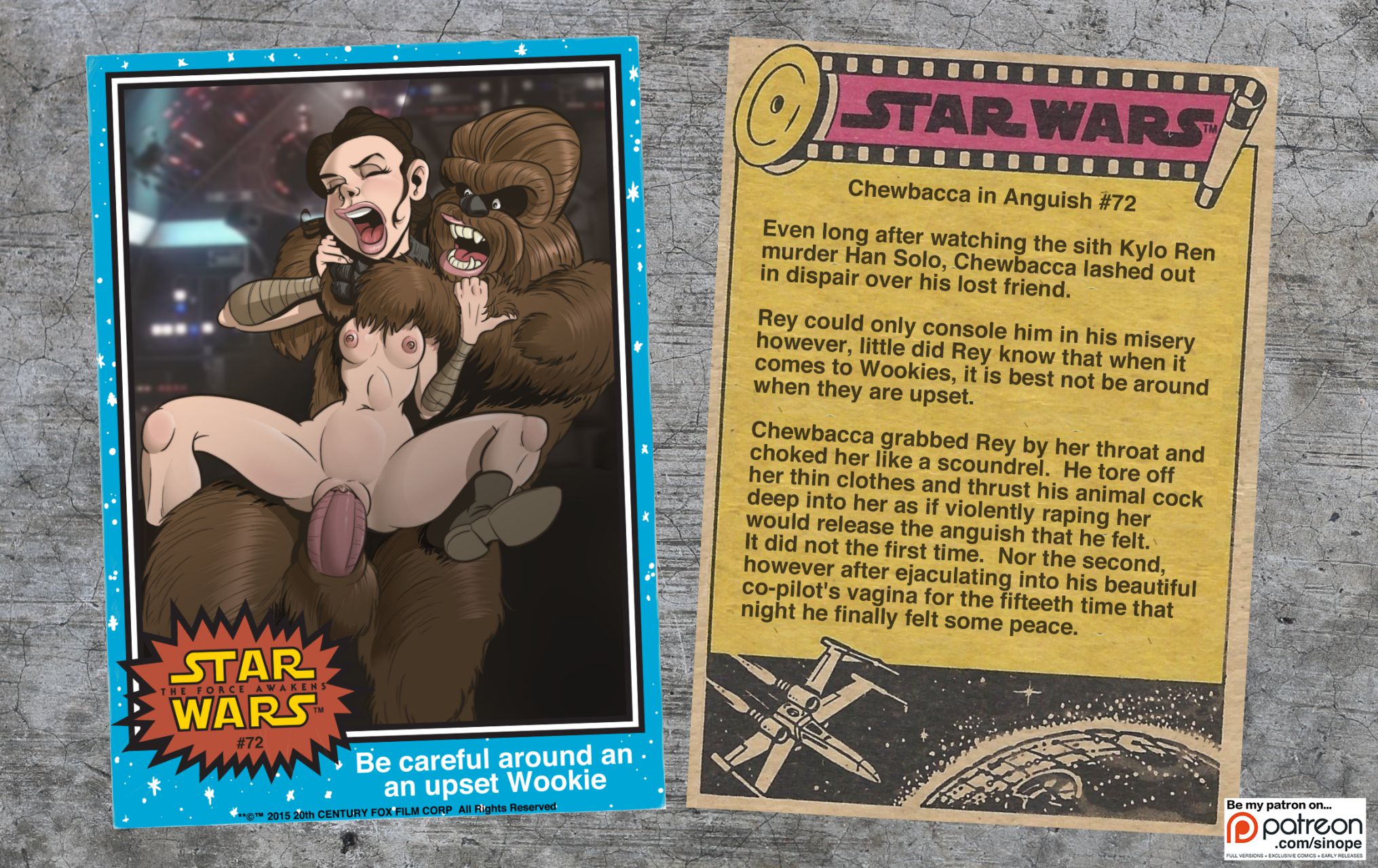 Star Whore: Hanna Solo (Star Wars) [Sinope] 0 . Star Whore Force Cards - (Star Wars) [Sinope] – page 6
