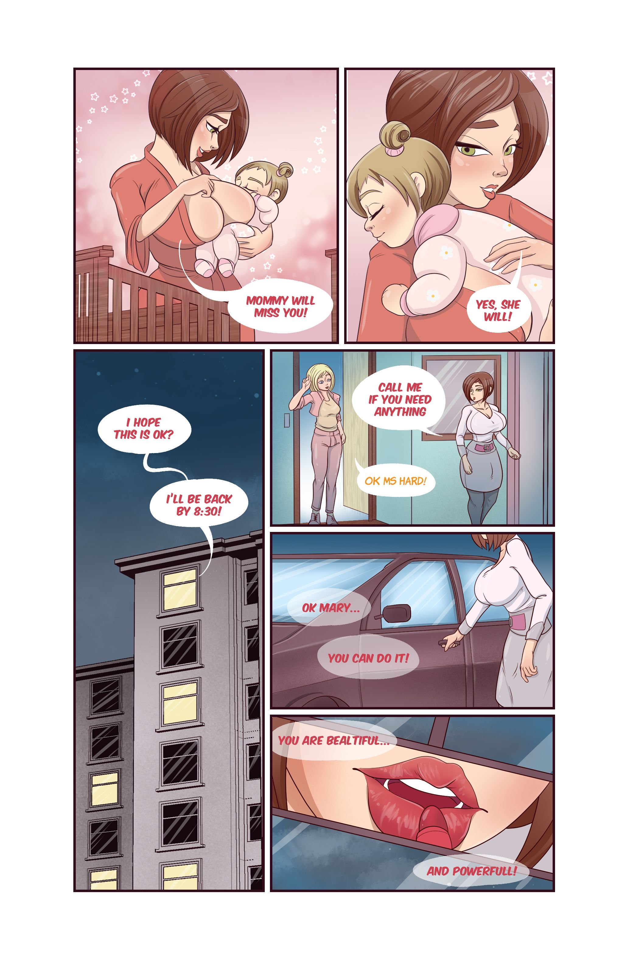 Mary’s First Time [Agent Red Girl] 5 . Mary's First Time - Chapter 5 [Agent Red Girl] – page 8
