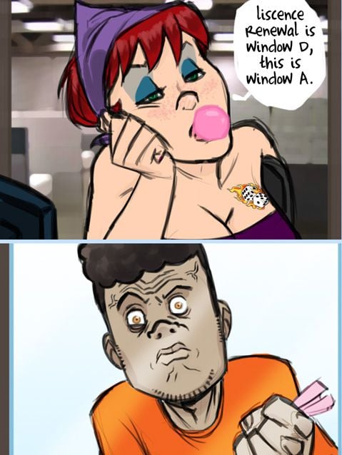 DMV [StickyMon] 1 . DMV - Chapter 1 [StickyMon] – page 4