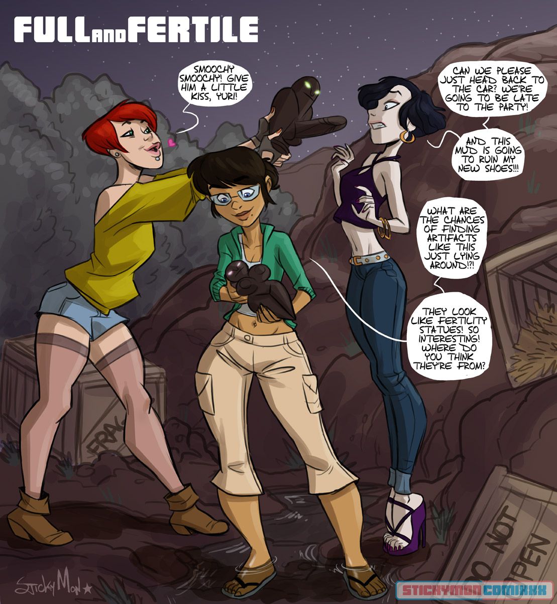 Full and Fertile [StickyMon] 1 . Full and Fertile - Chapter 1 [StickyMon] – page 1