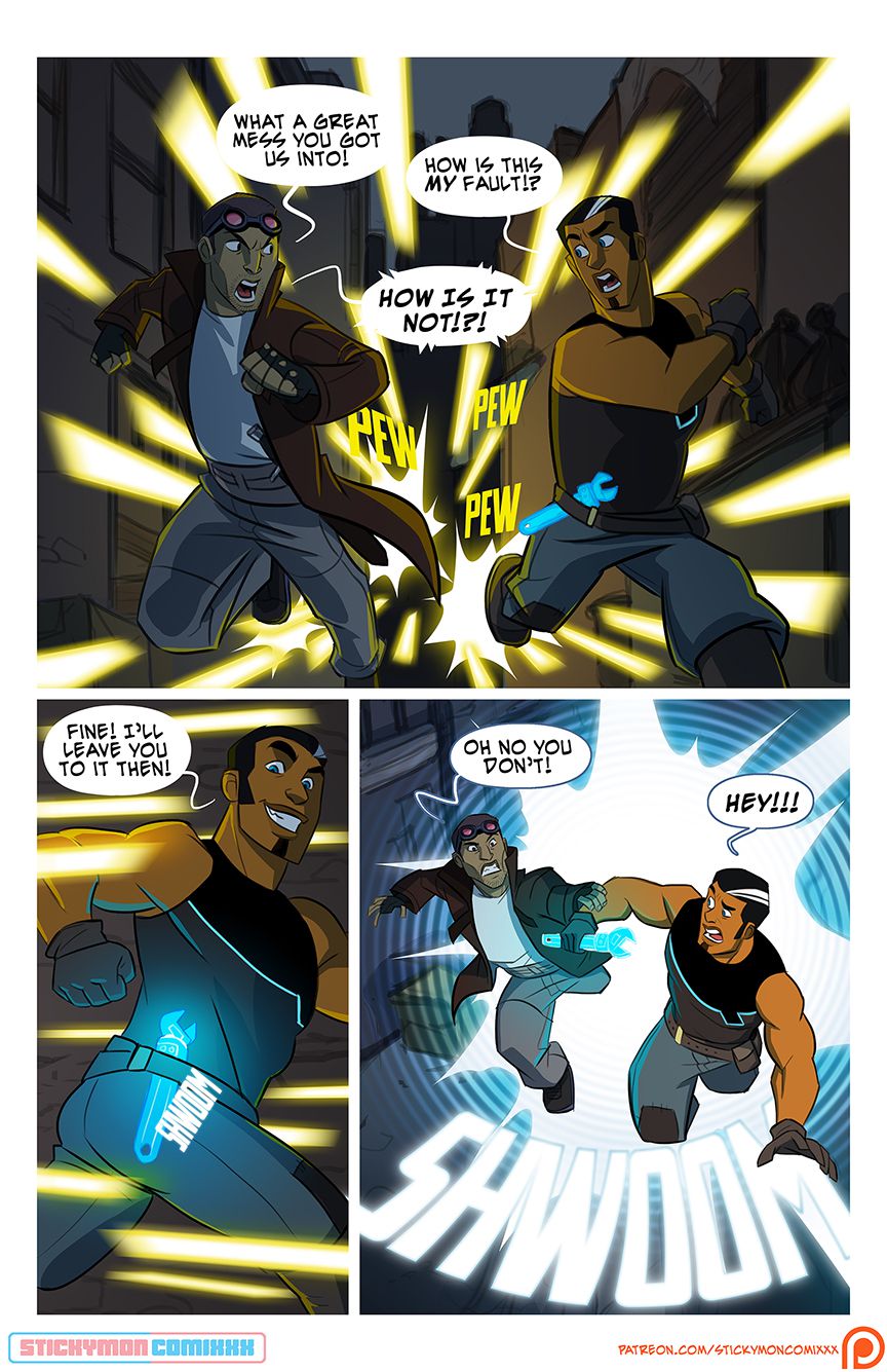 The Quantum Mechanic [StickyMon] 2 . The Quantum Mechanic - Dirty Discipline - Chapter 2 [StickyMon] – page 4