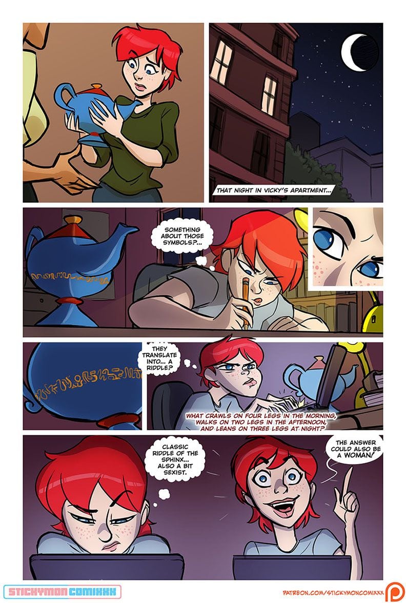 The Genie Chronicles – Make A Wish [Stickymon] 1 . The Genie Chronicles - Make A Wish - Chapter 1 [Stickymon] – page 3