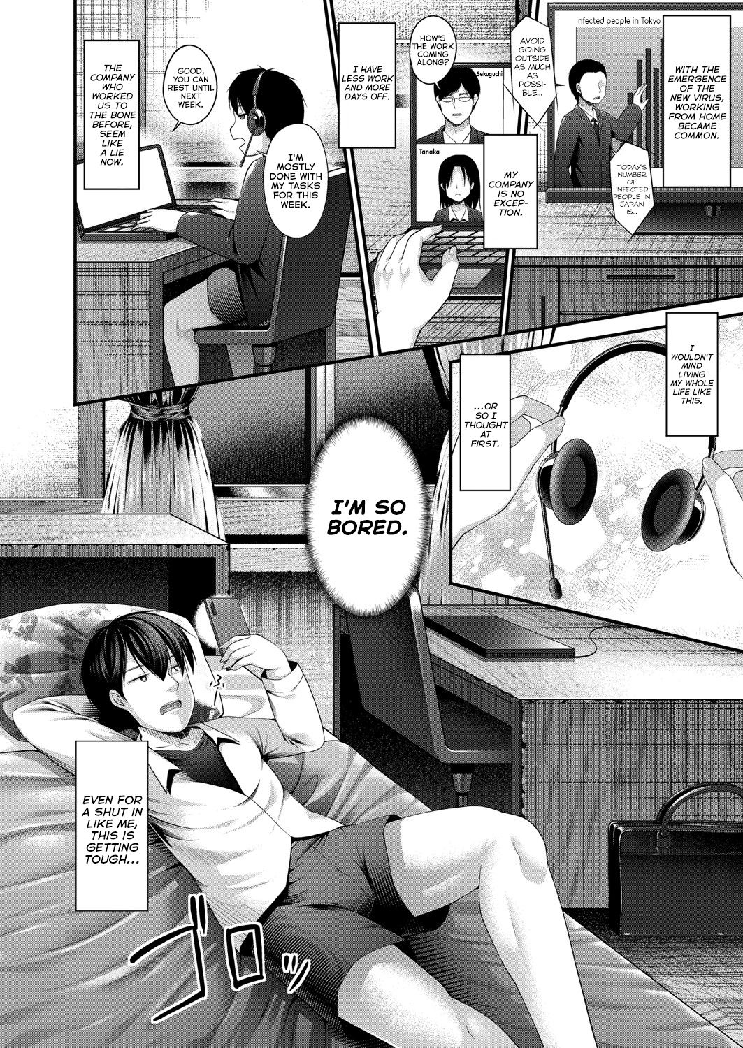 Hitori Camp o Shite itara Kuro Gal JK [Kotoba Ai] 1 . Hitori Camp o Shite itara Kuro Gal JK - Chapter 1 [Kotoba Ai] – page 2