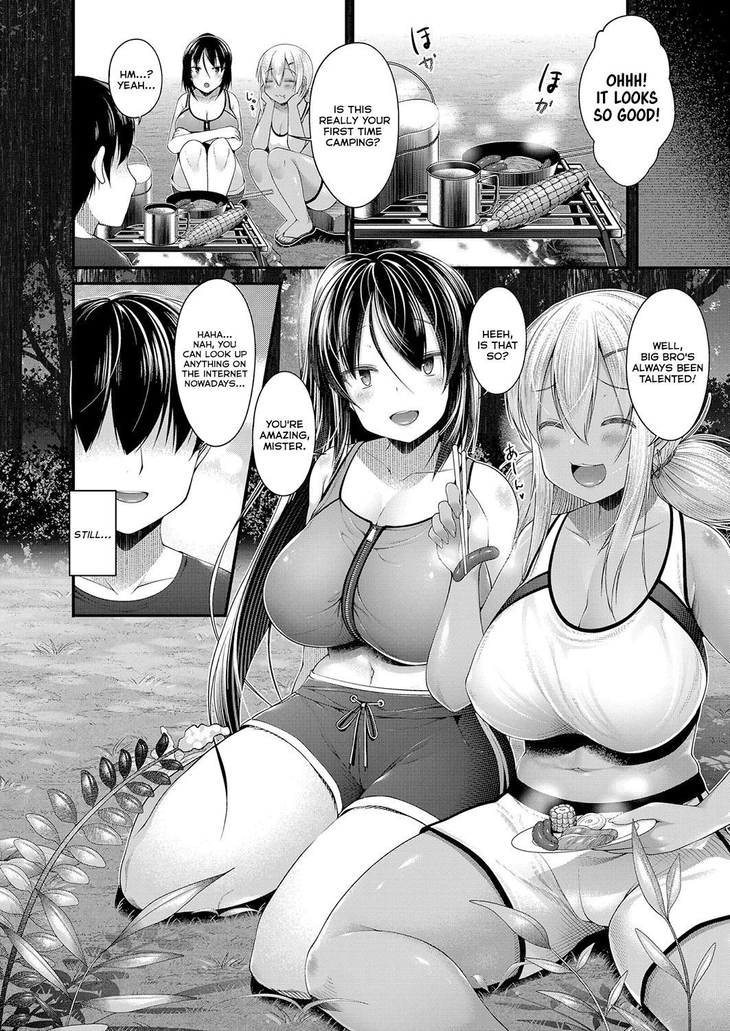 Hitori Camp o Shite itara Kuro Gal JK [Kotoba Ai] 2 . Hitori Camp o Shite itara Kuro Gal JK - Chapter 2 [Kotoba Ai] – page 2