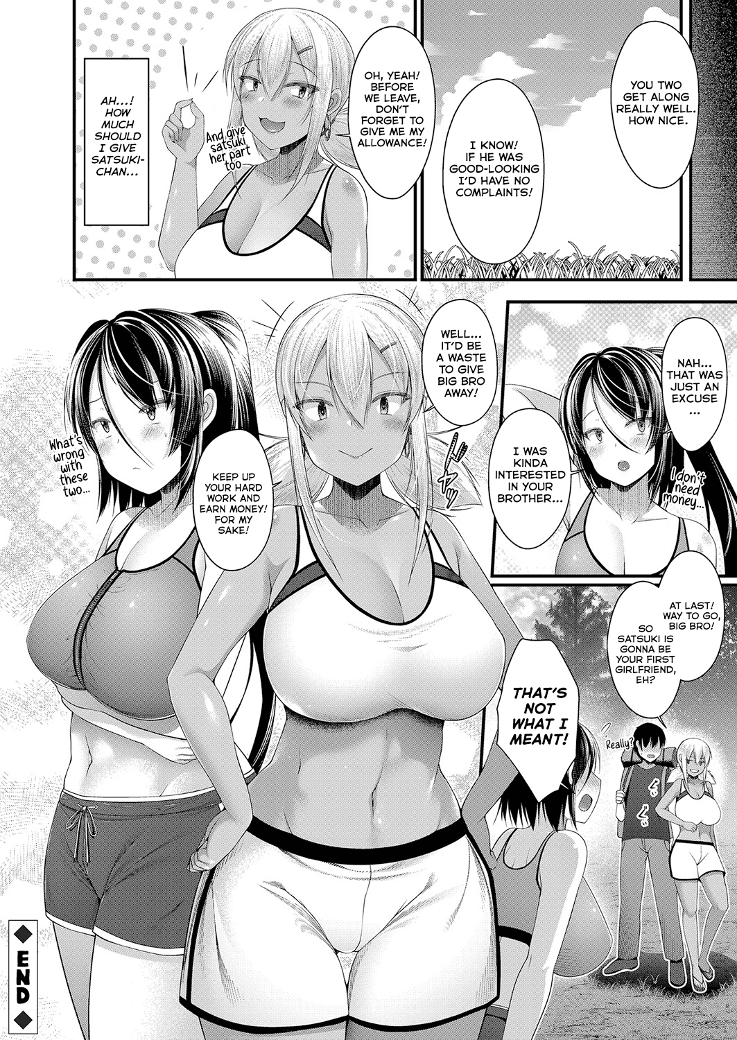 Hitori Camp o Shite itara Kuro Gal JK [Kotoba Ai] 2 . Hitori Camp o Shite itara Kuro Gal JK - Chapter 2 [Kotoba Ai] – page 24