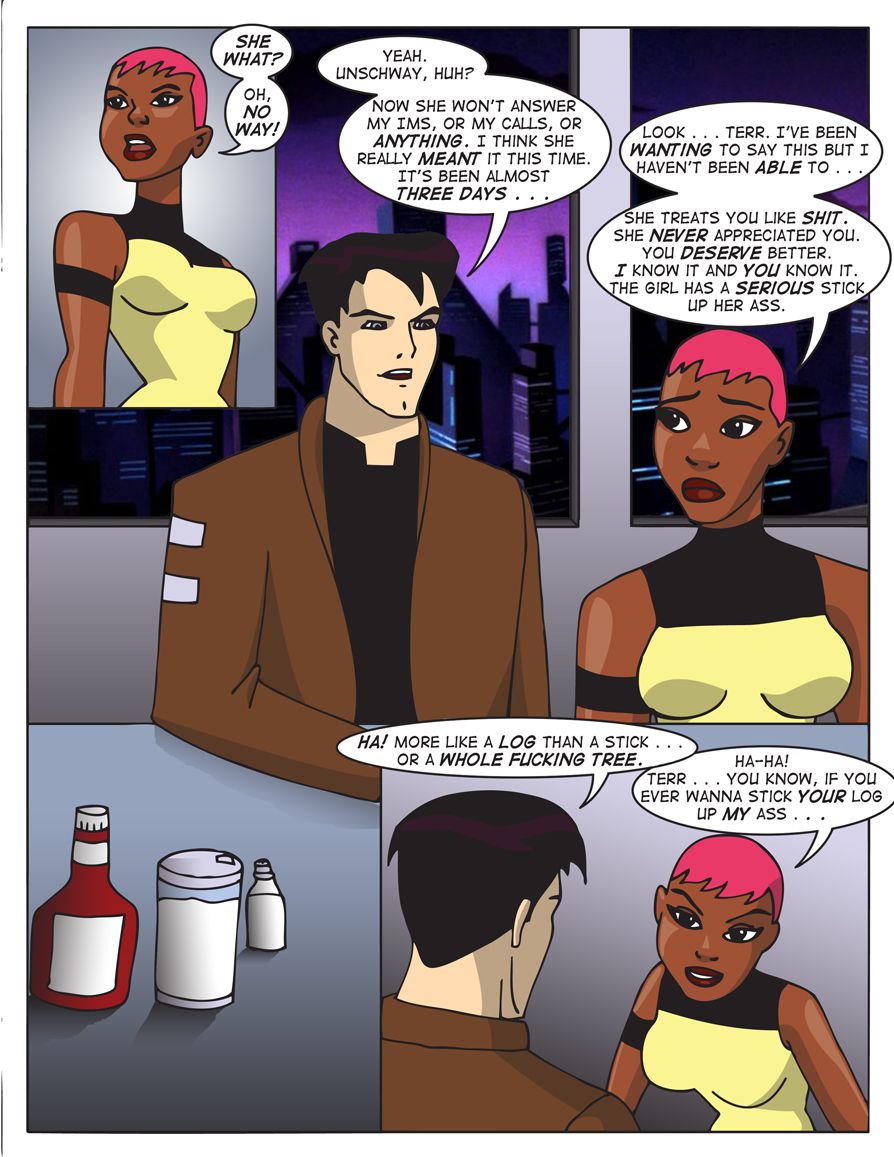 Forbidden Affairs (Batman Beyond) [Sharpie] 2 . Forbidden Affairs  - Chapter 2 (Batman Beyond) [Sharpie] – page 7